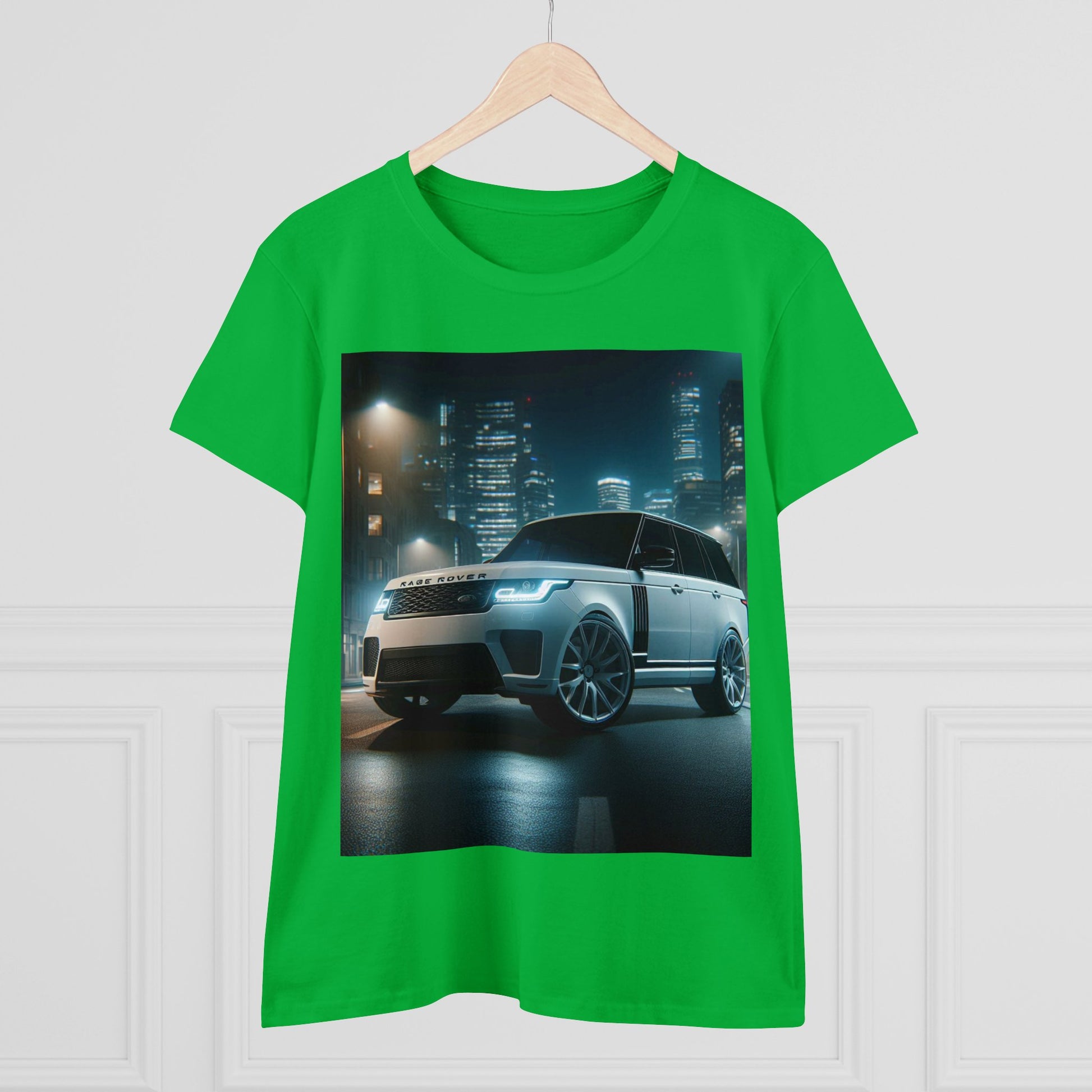 White Range Rover T-Shirt T-Shirt Printify