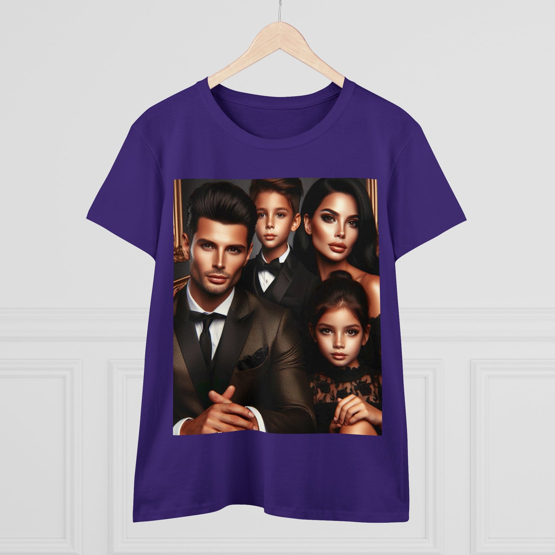 Family Portrait T-Shirt T-Shirt Printify