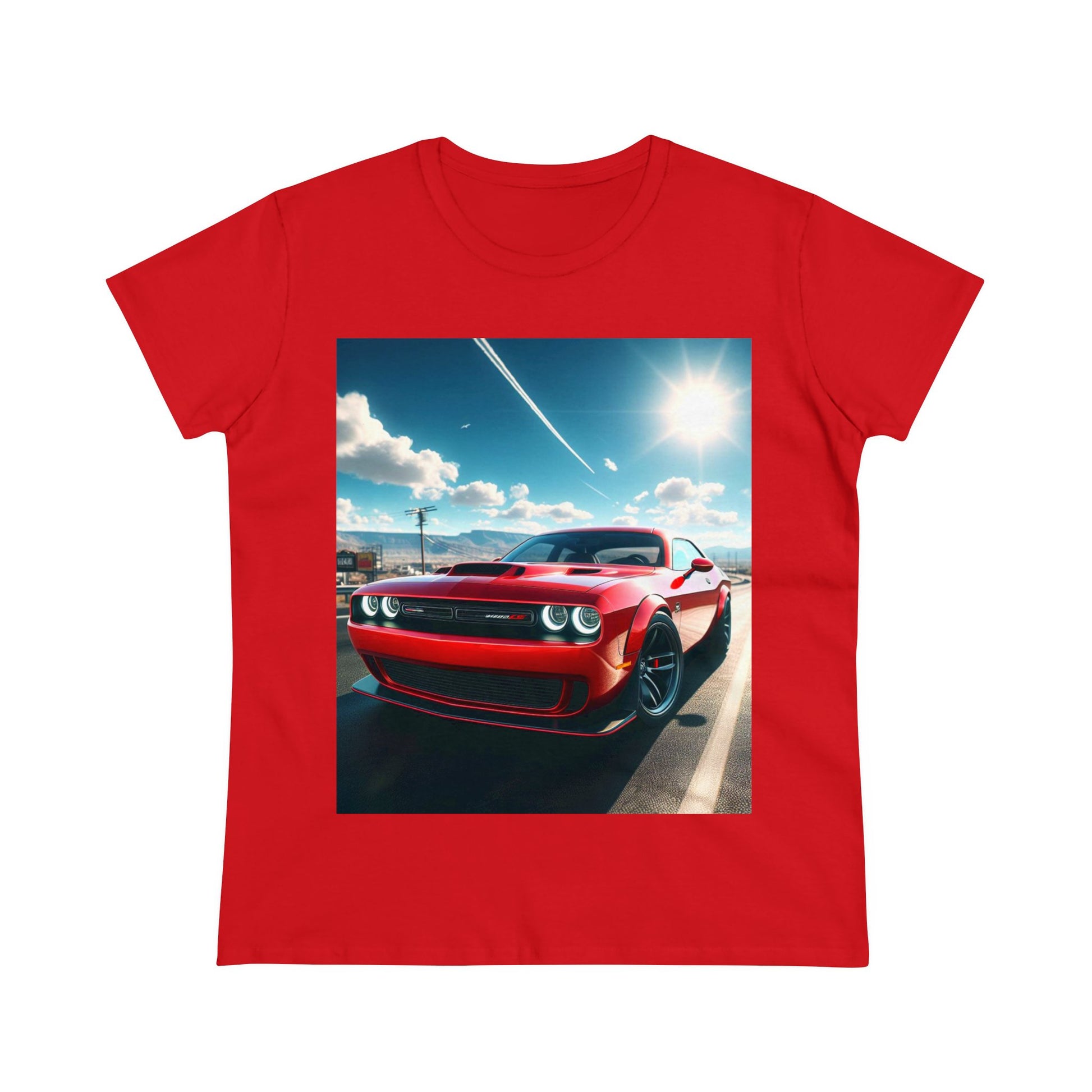 Red Challenger T-Shirt T-Shirt Printify Red S