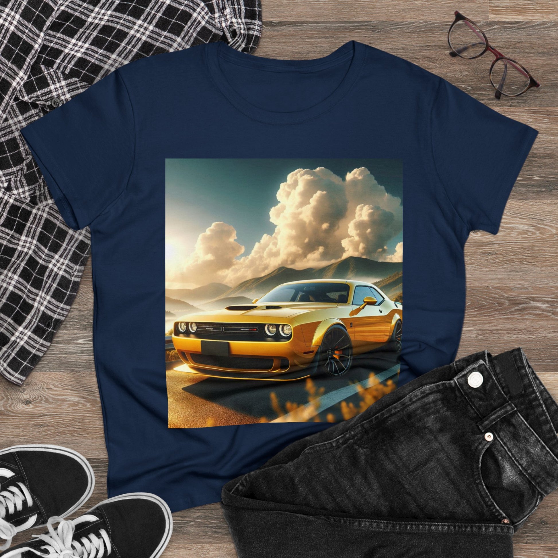 Yellow Challenger T-Shirt T-Shirt Printify
