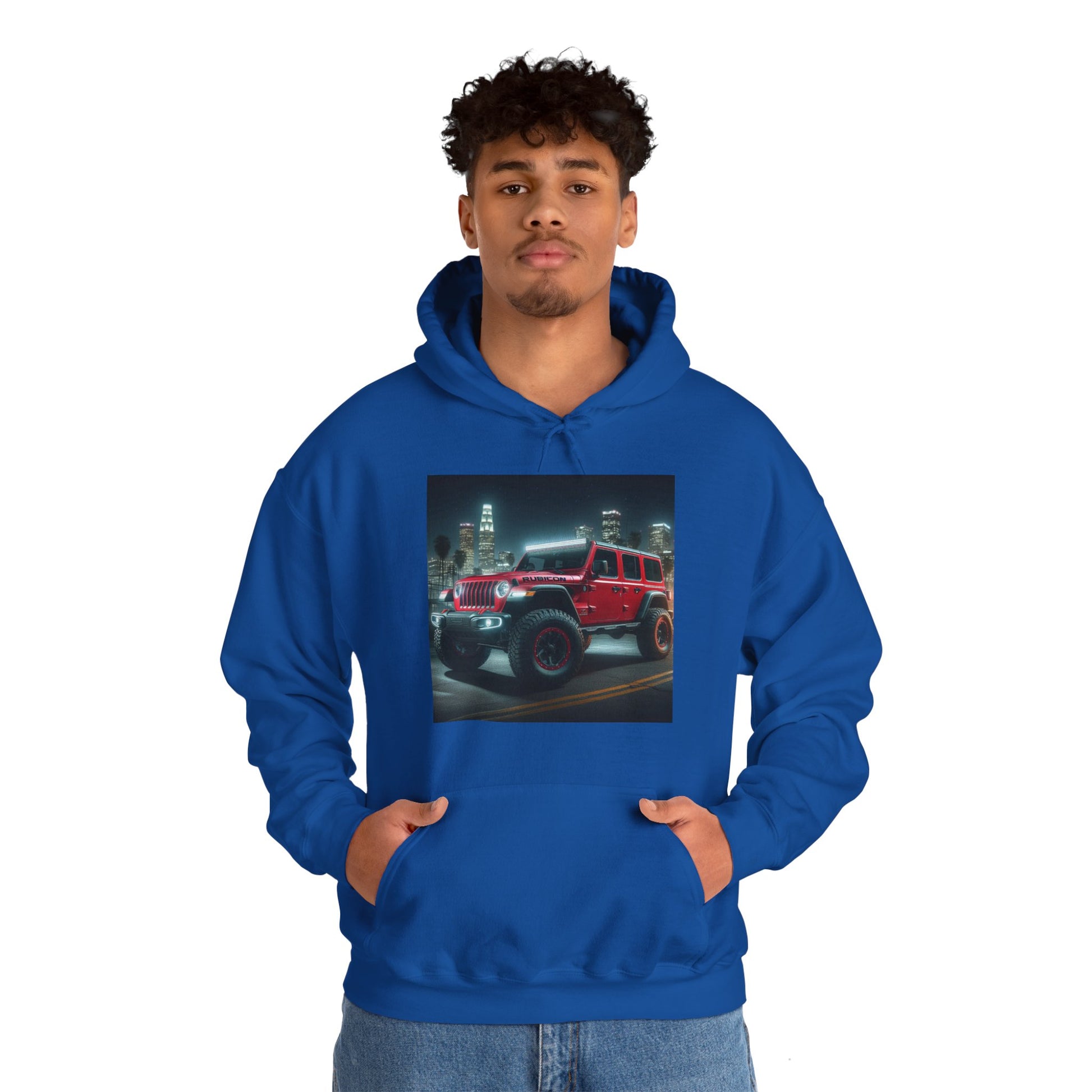 Red Rubicon Hoodie Hoodie Printify