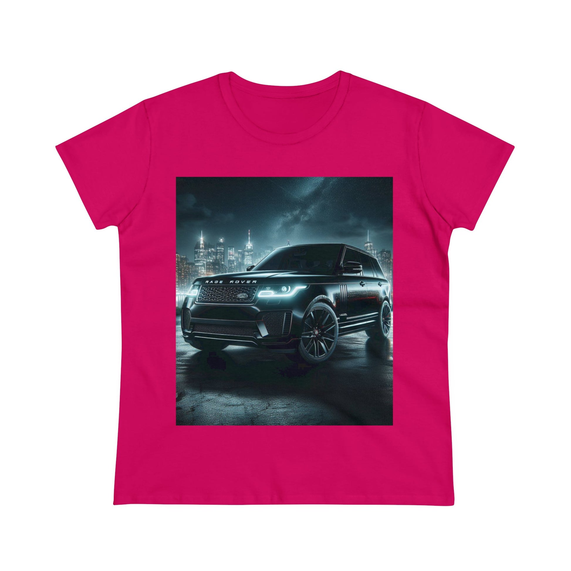 Black Range Rover T-Shirt T-Shirt Printify Heliconia S