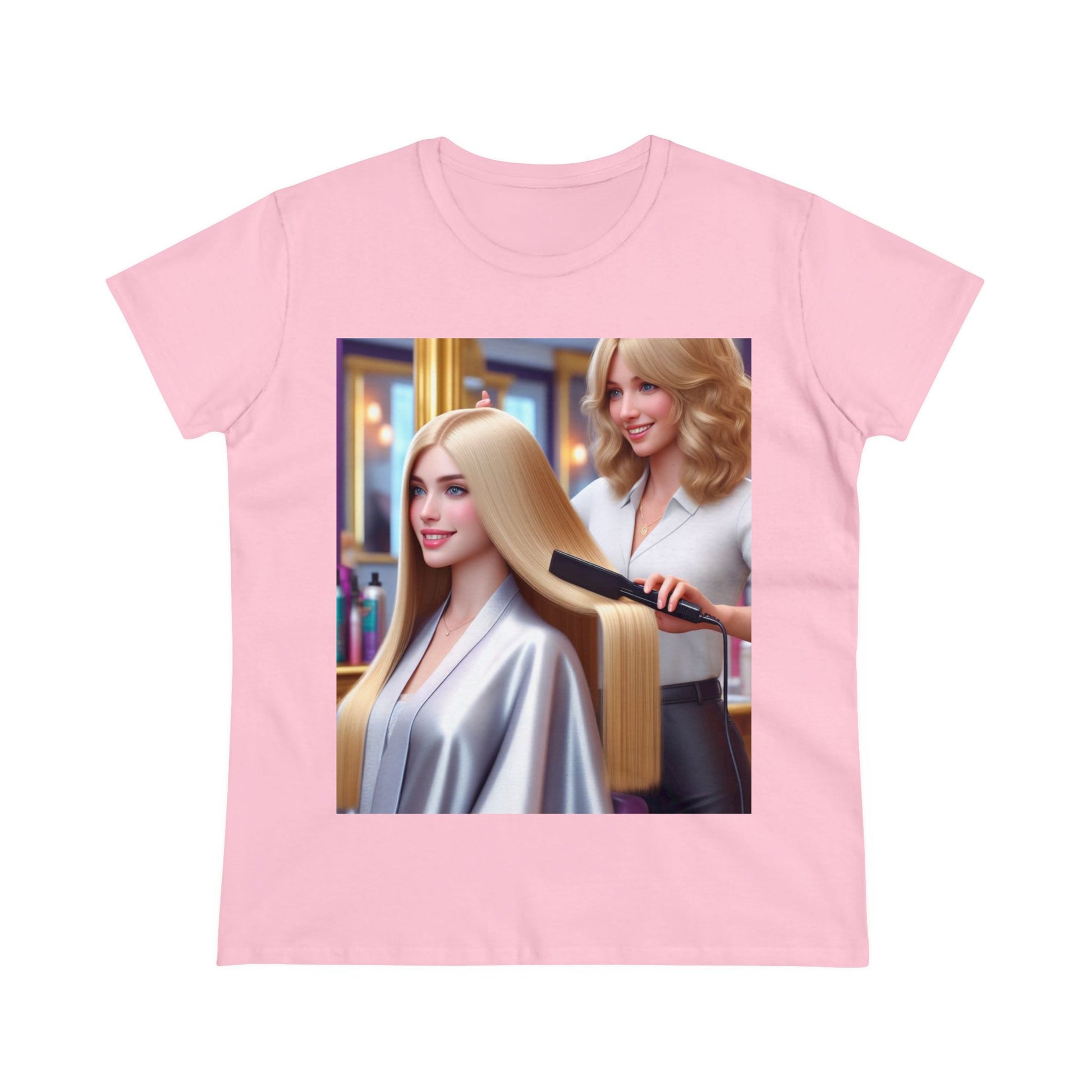Hair Day T-Shirt T-Shirt Printify Light Pink S