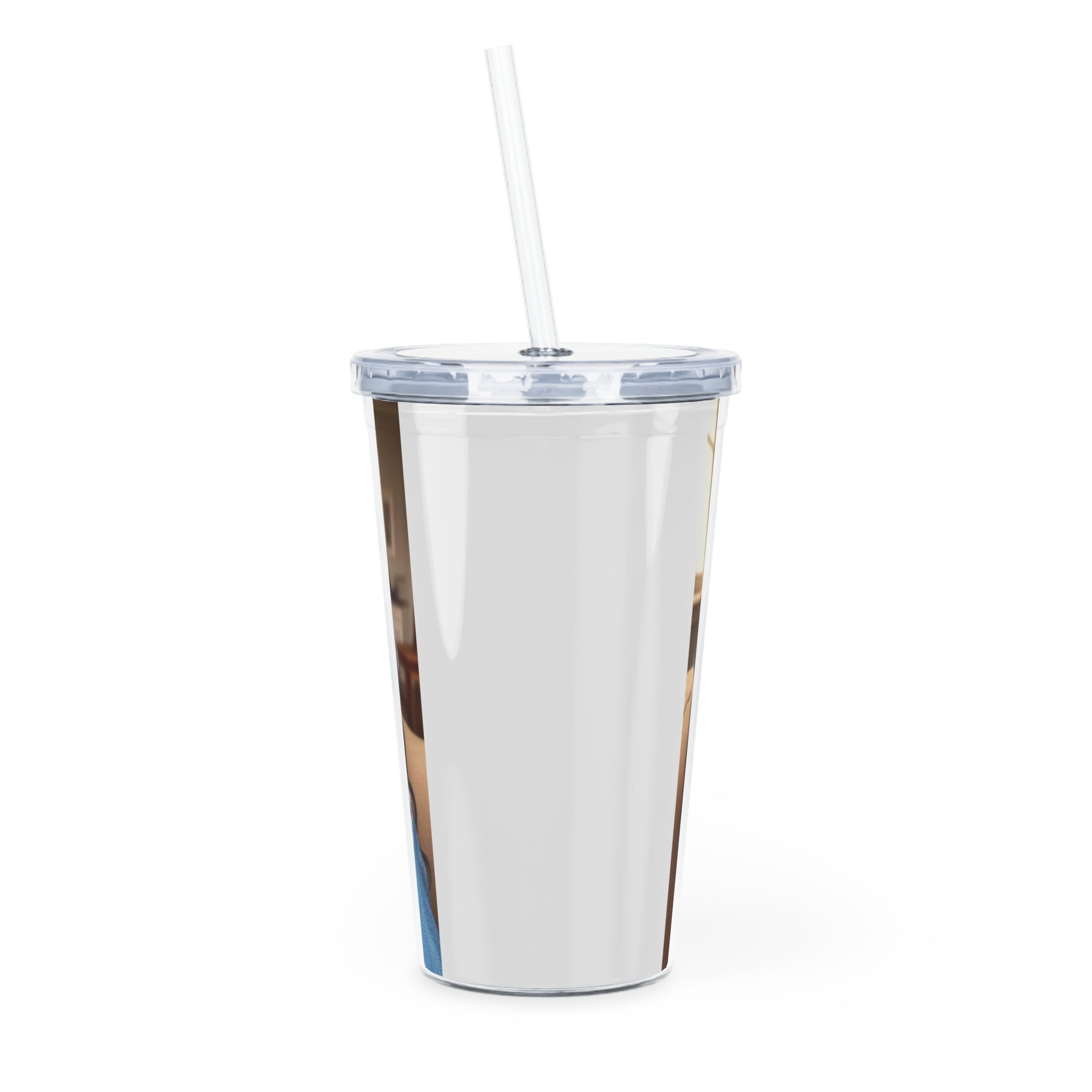 Coffee Break Tumbler with Straw Mug Printify