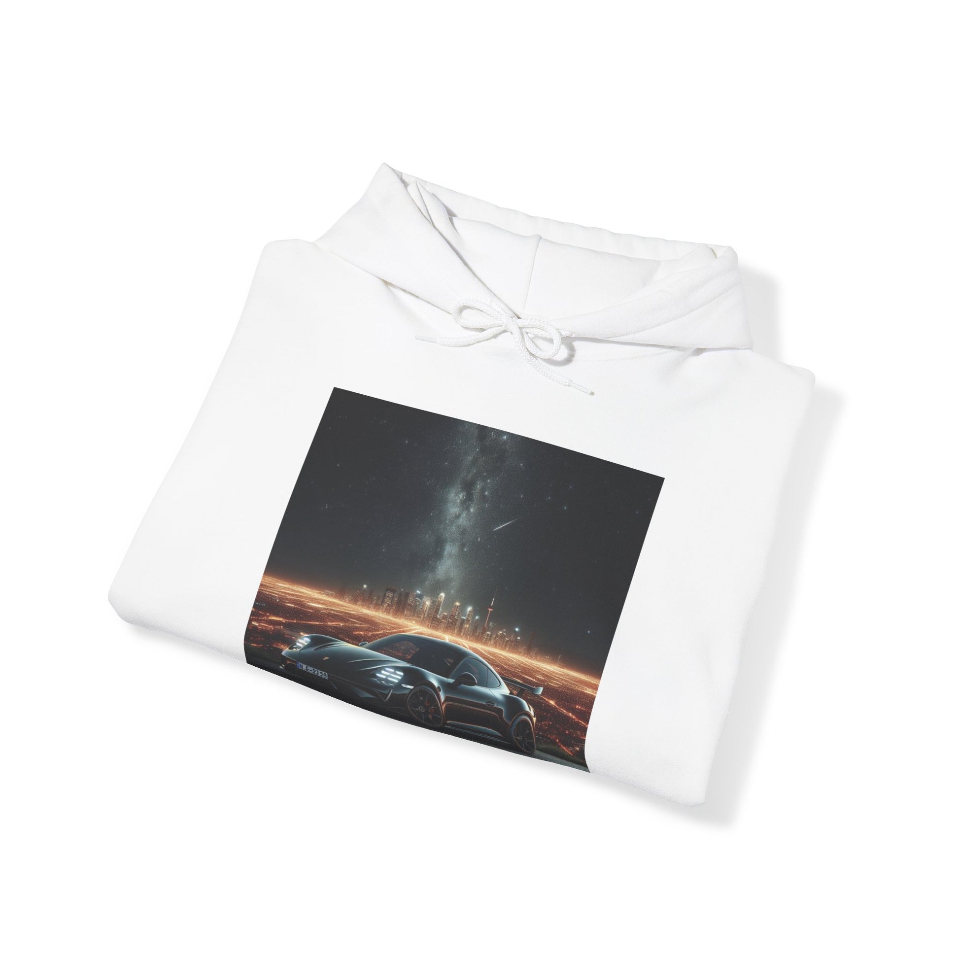 Black Porsche Hoodie Hoodie Printify
