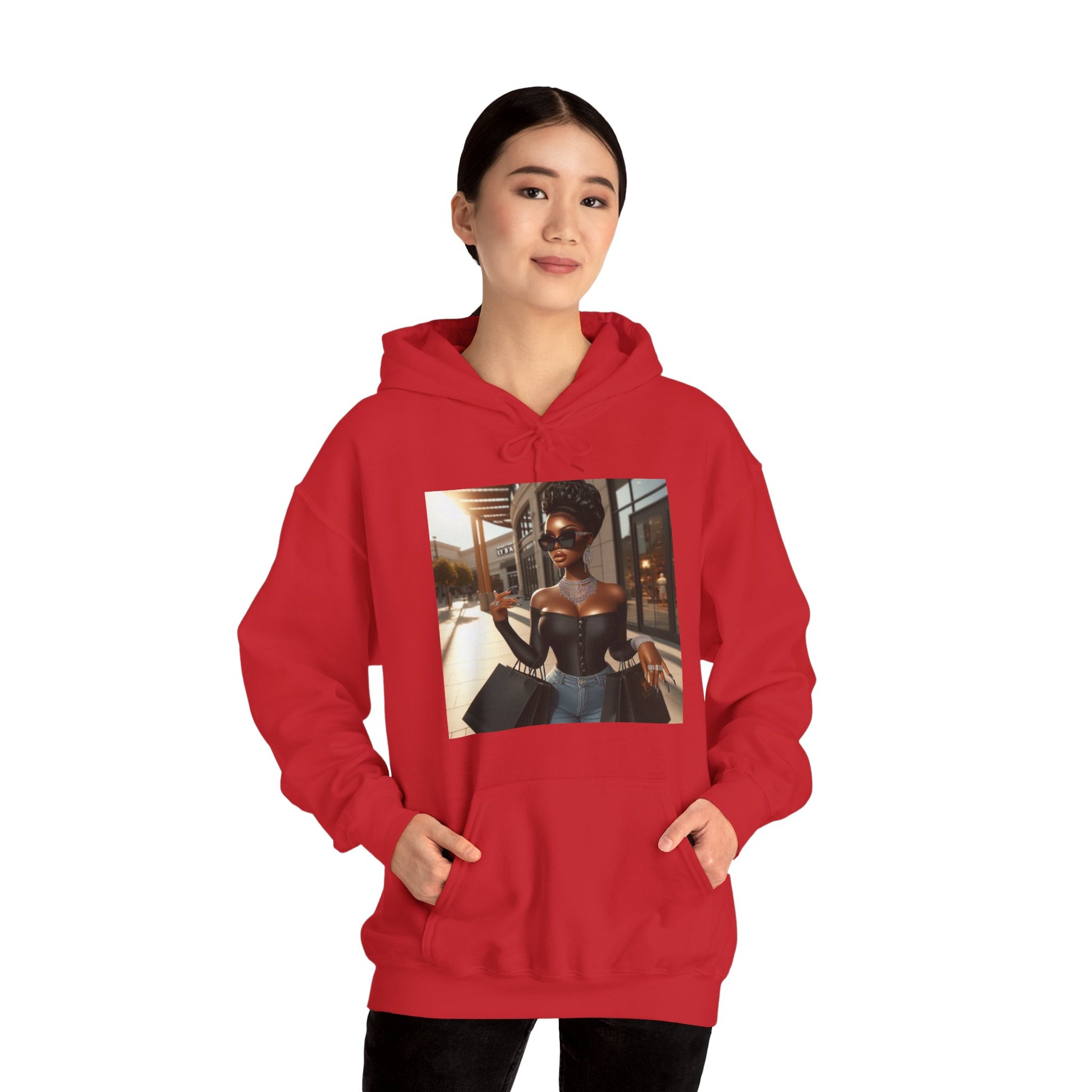 Let's Shop Hoodie Hoodie Printify