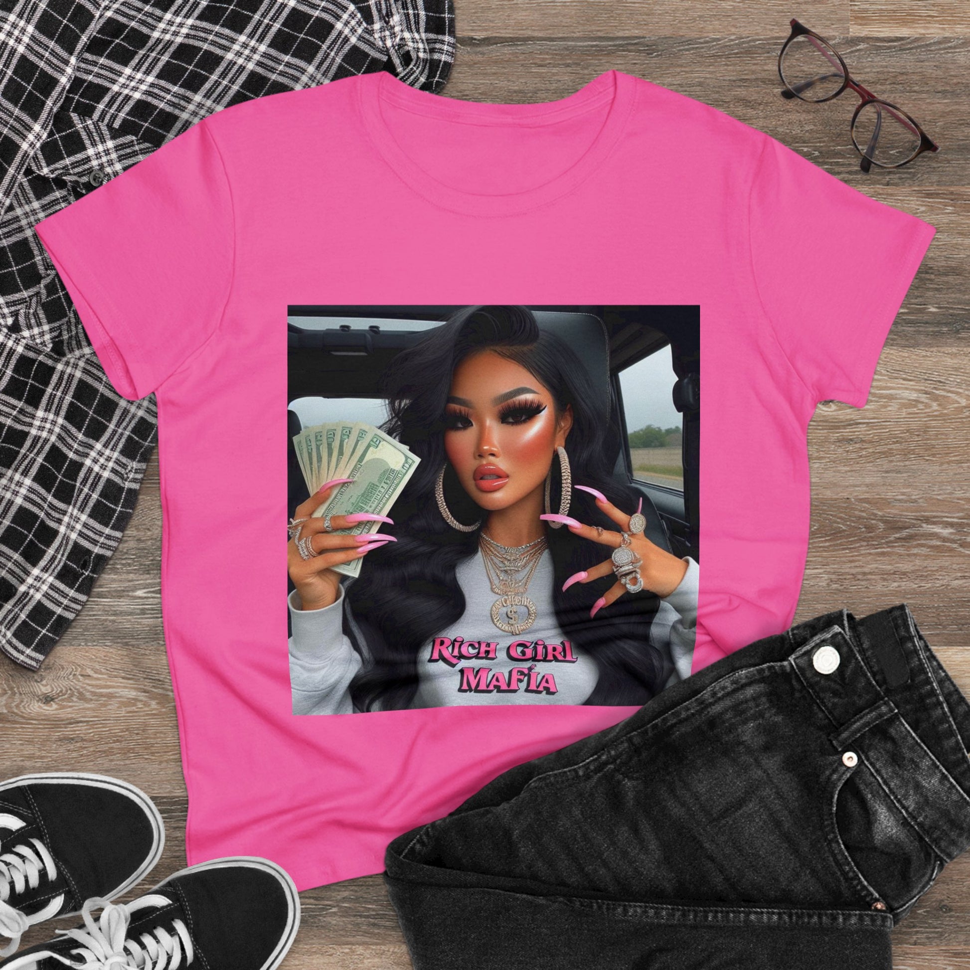 Rich Girl Mafia T-Shirt T-Shirt Printify