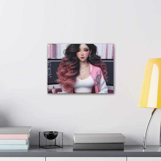 Pink Everything Canvas Canvas Printify 16″ x 12″ (Horizontal) 0.75''