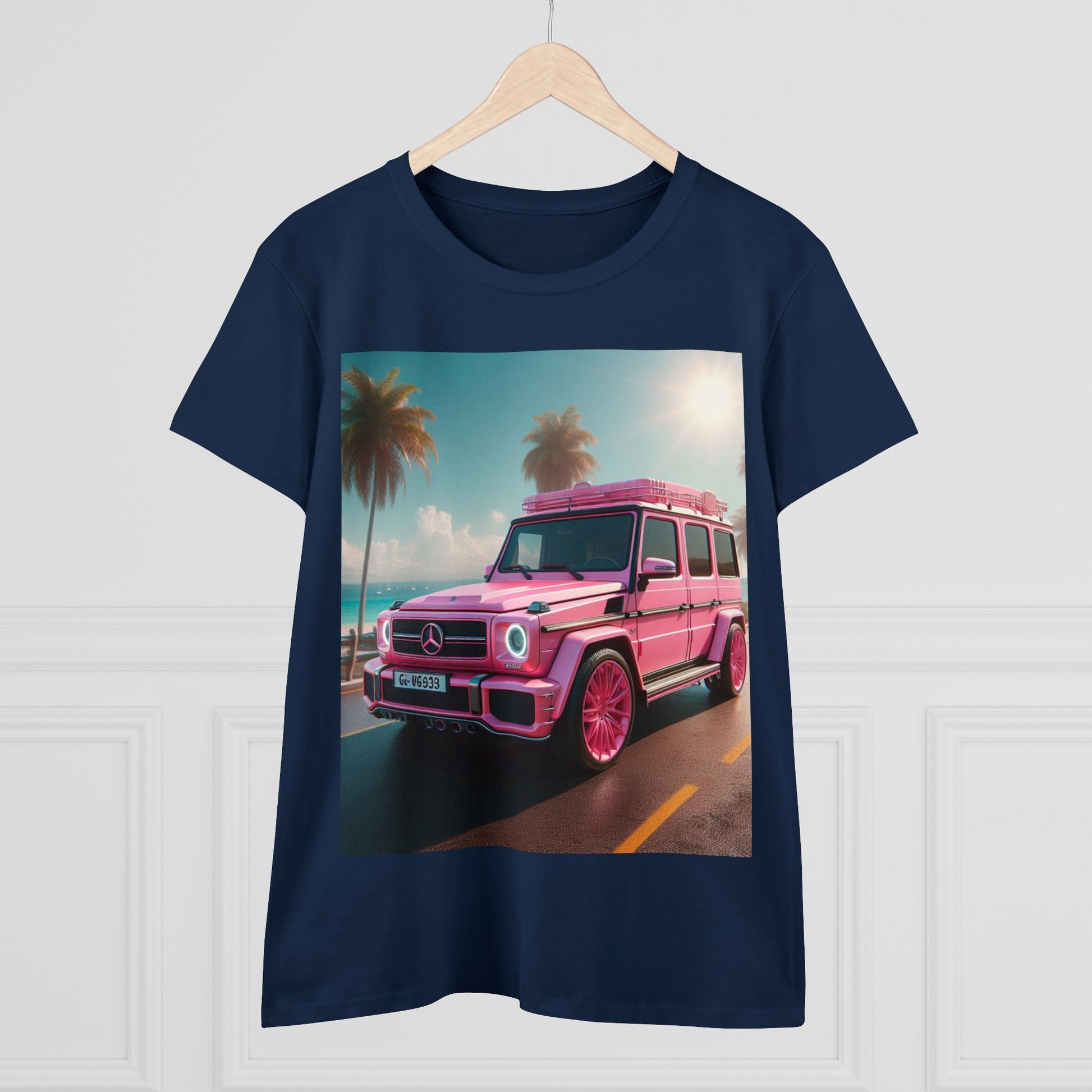 Pink G-Wagon T-Shirt T-Shirt Printify