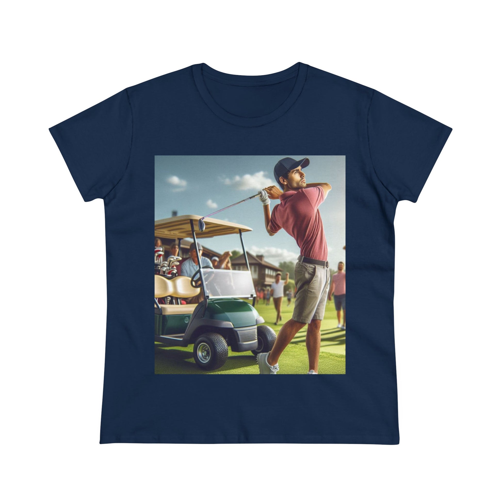 Golf Tournament T-Shirts T-Shirt Printify Navy S