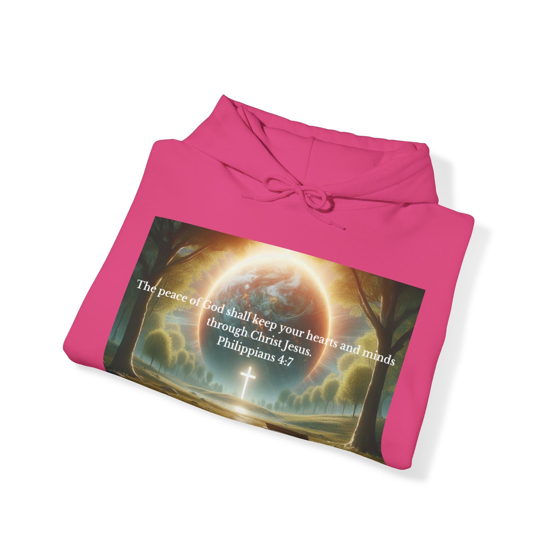 Philippians 4:7 Hoodie Hoodie Printify