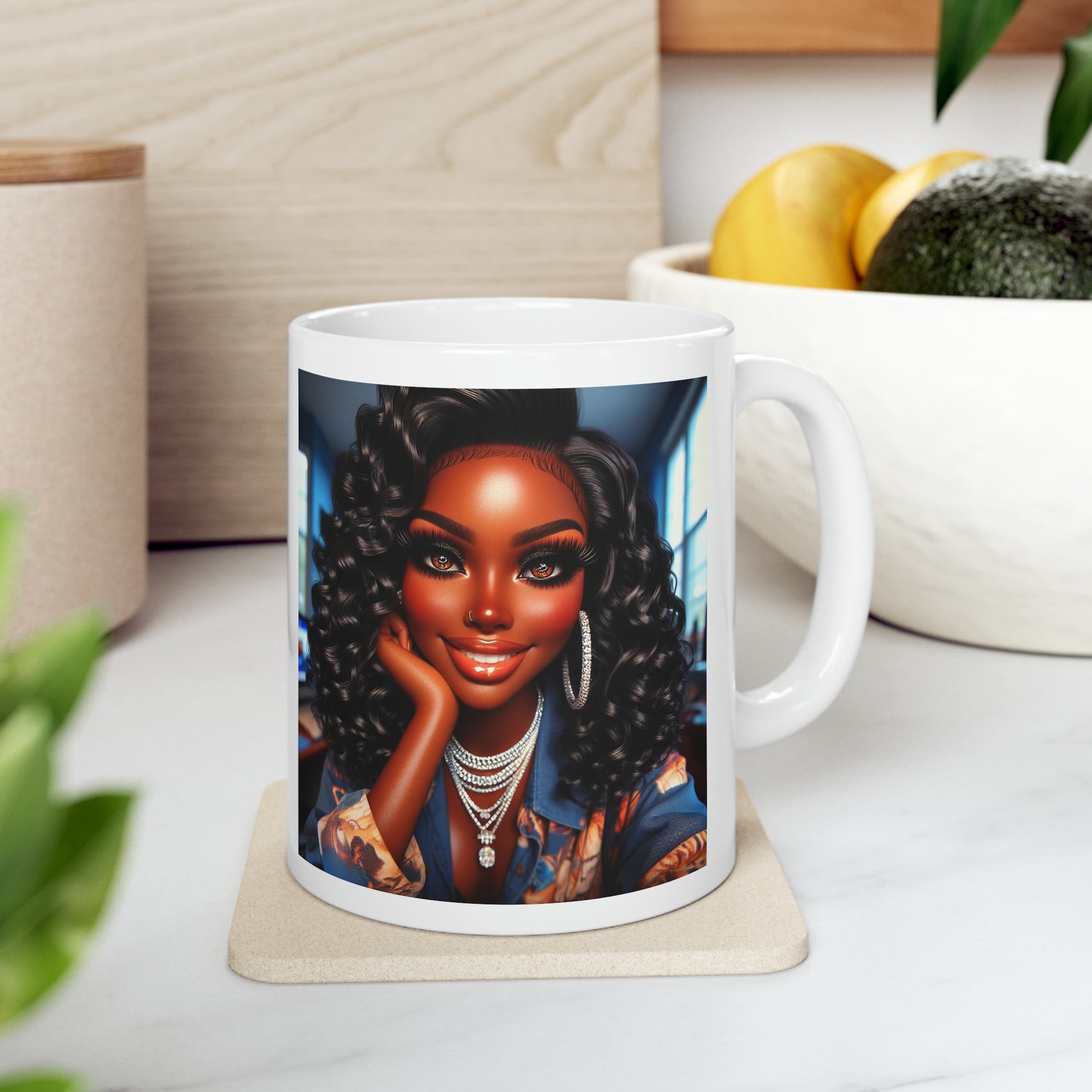 Happiness Mug Mug Printify