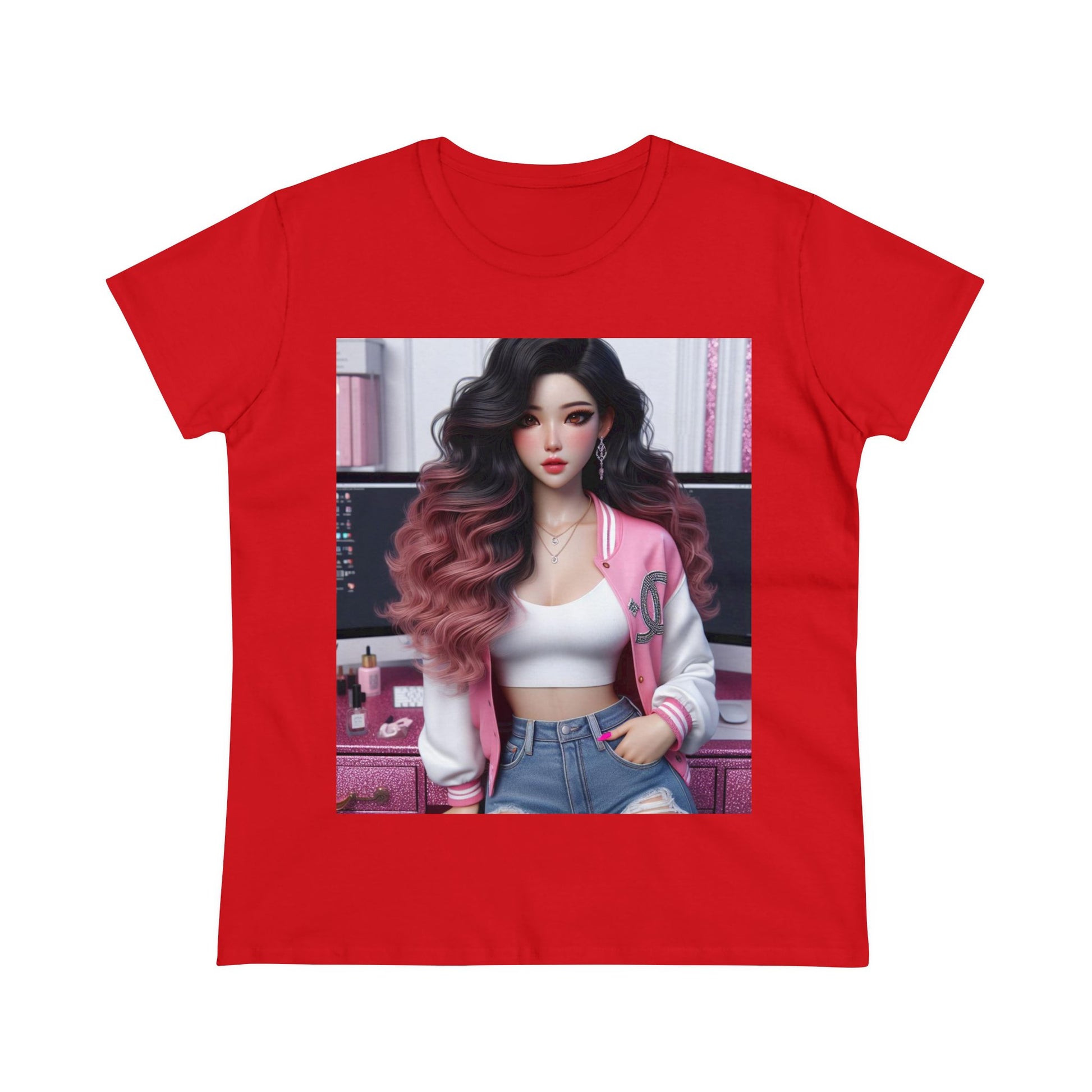 Pink Everything T-Shirt T-Shirt Printify Red S