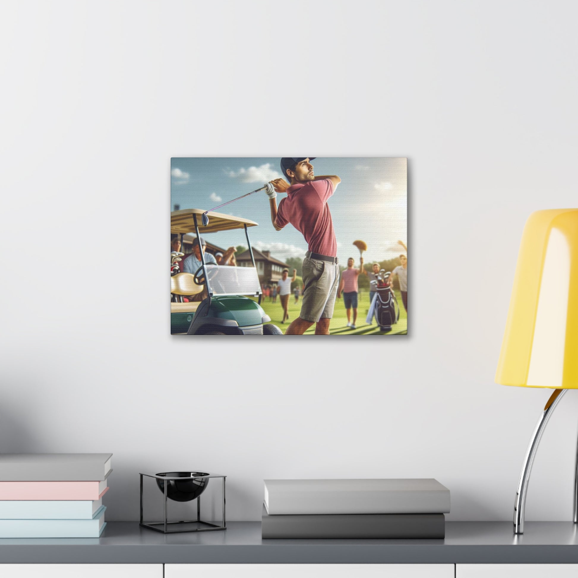Golf Tournament Canvas Canvas Printify 16″ x 12″ (Horizontal) 0.75''