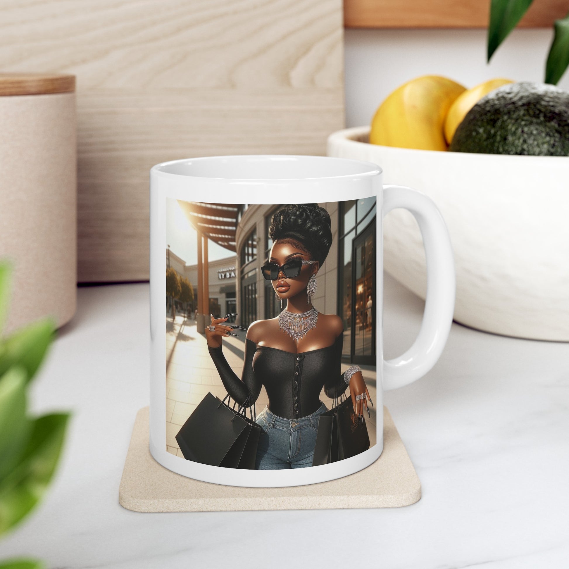 Let's Shop Mug Mug Printify