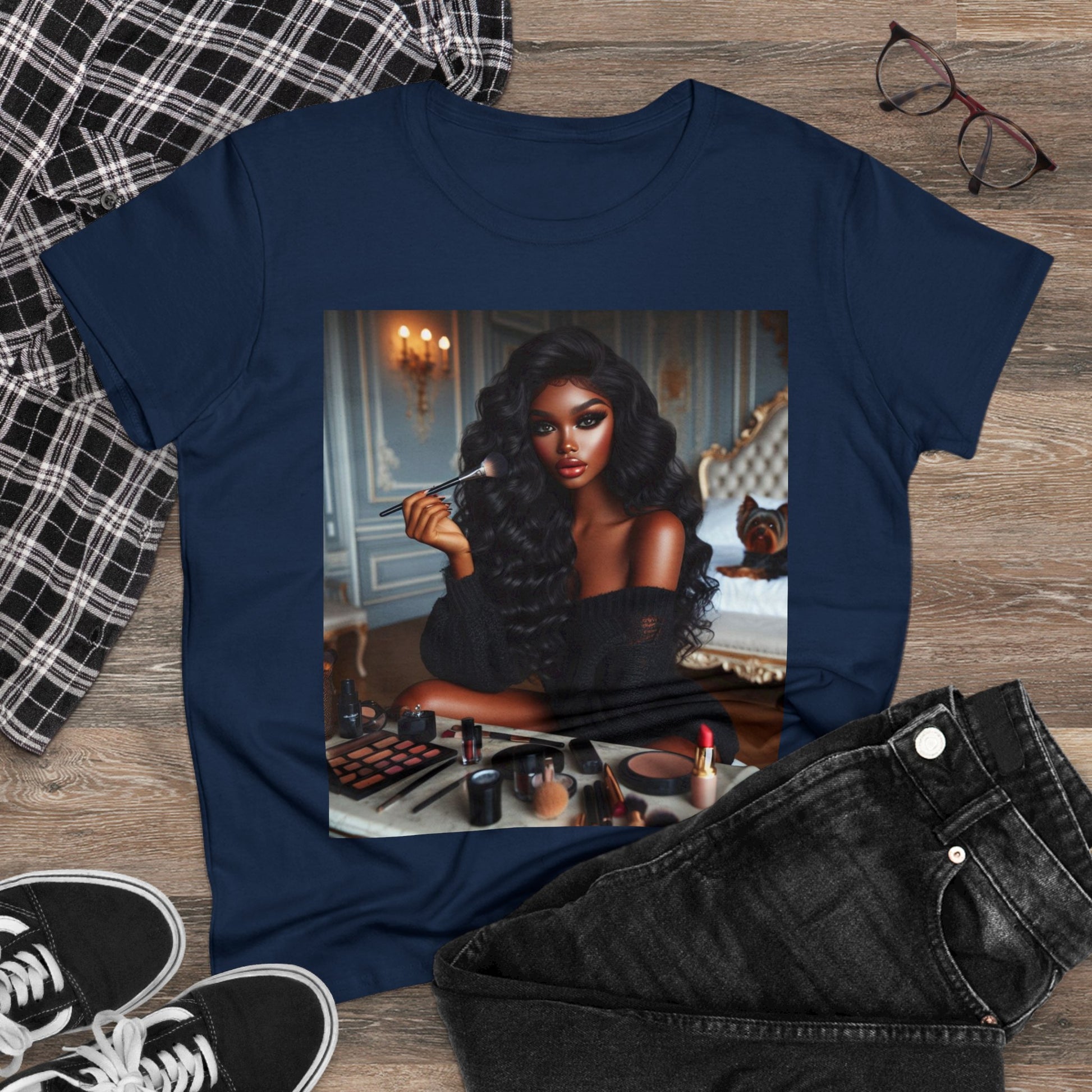 Make Up Time T-Shirt T-Shirt Printify