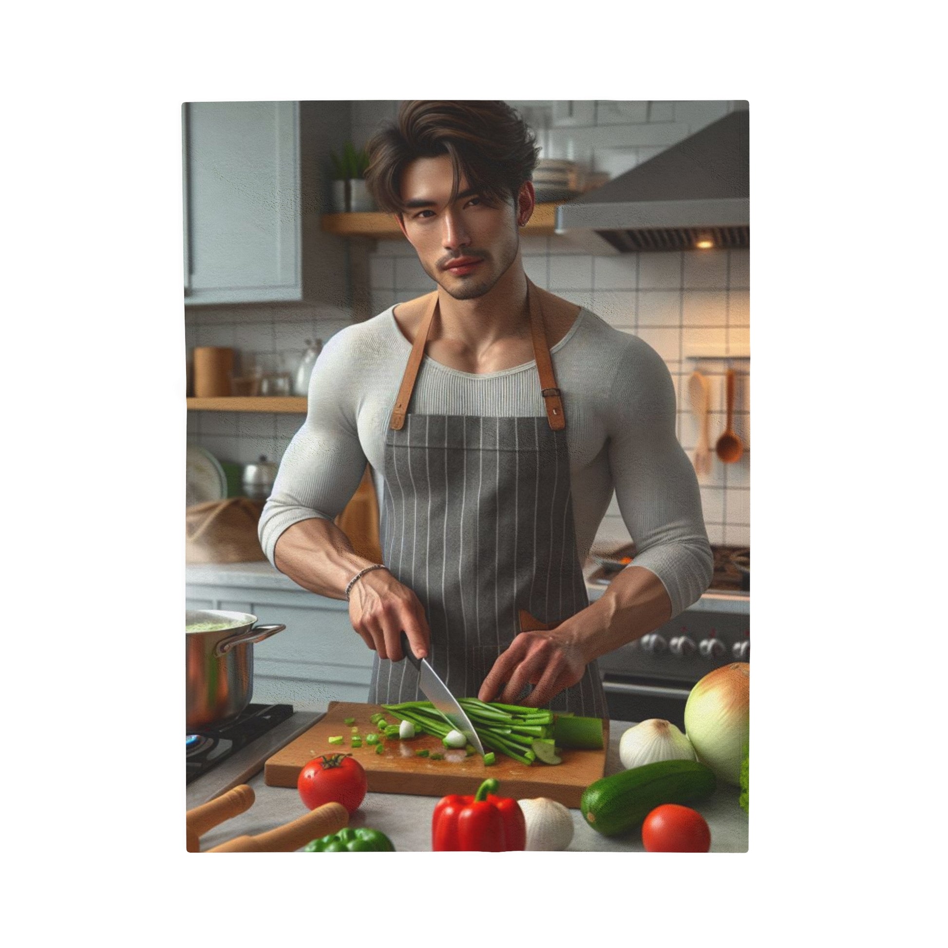 Dinner Time Plush Blanket All Over Prints Printify 30" × 40"