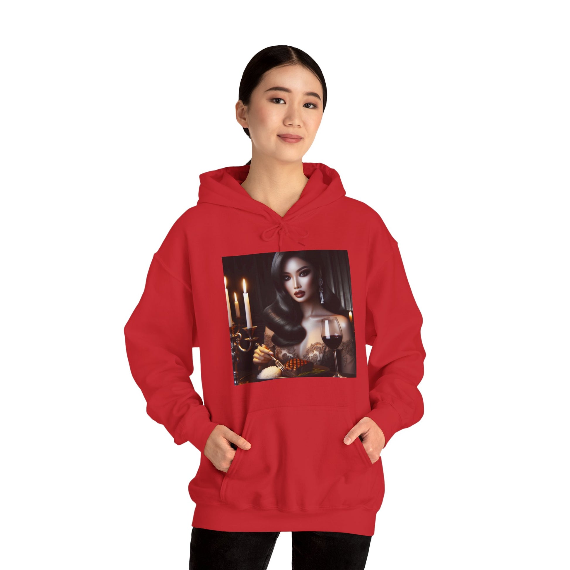 Elegant Meal Hoodie Hoodie Printify