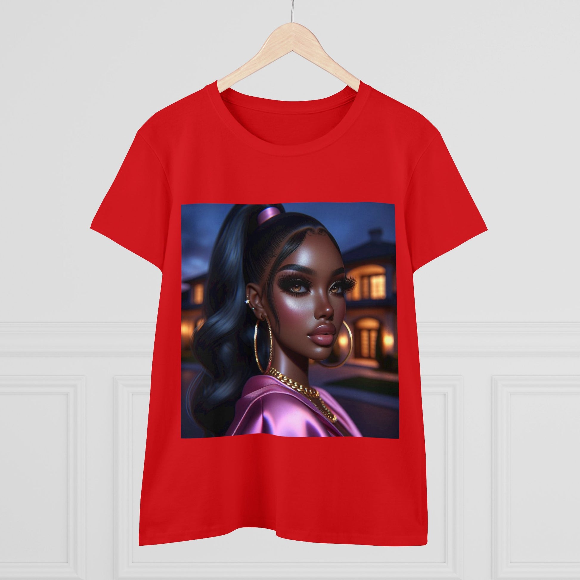 Pink at Night T-Shirt T-Shirt Printify