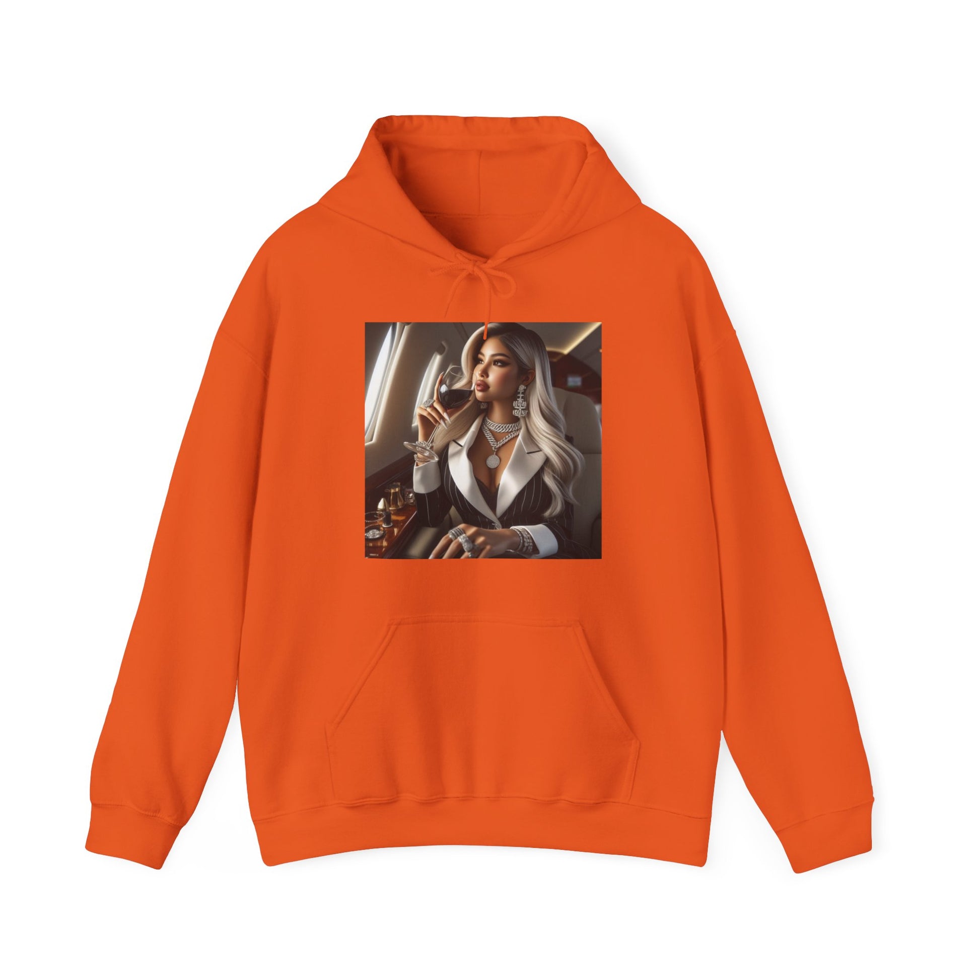 Private Business Hoodie Hoodie Printify Orange S