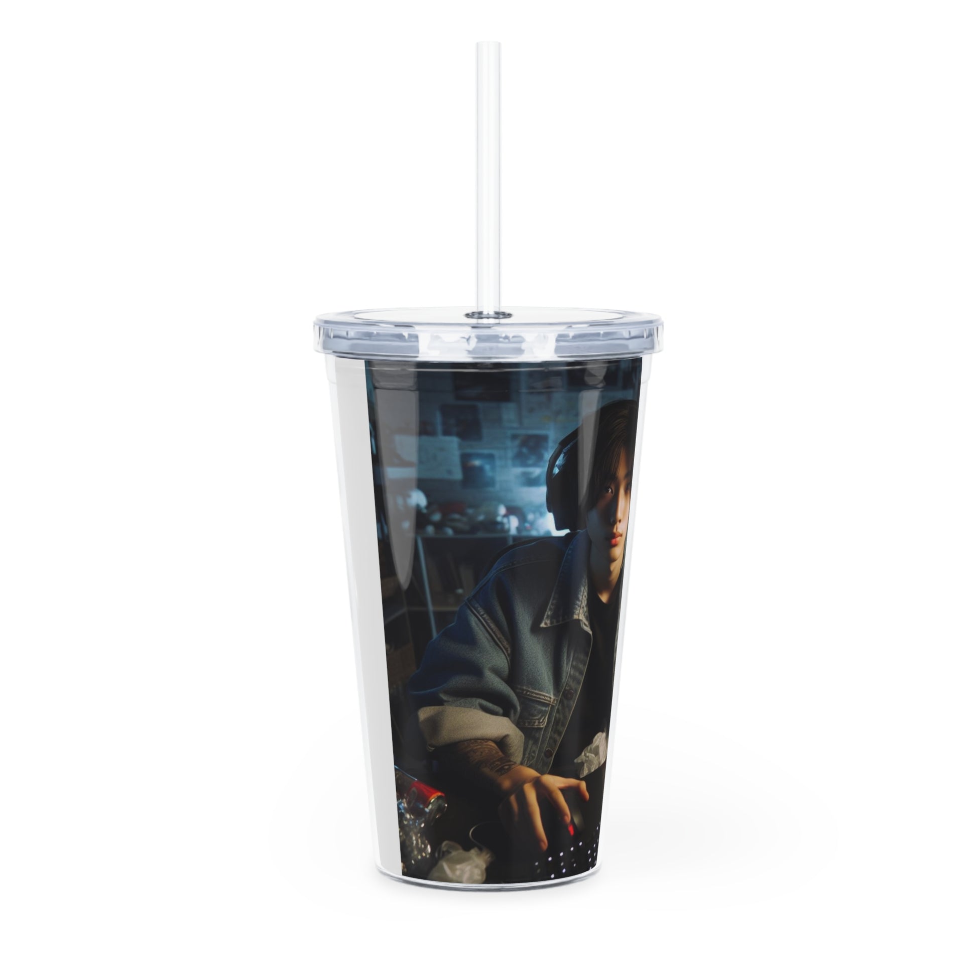Game Time Tumbler with Straw Mug Printify