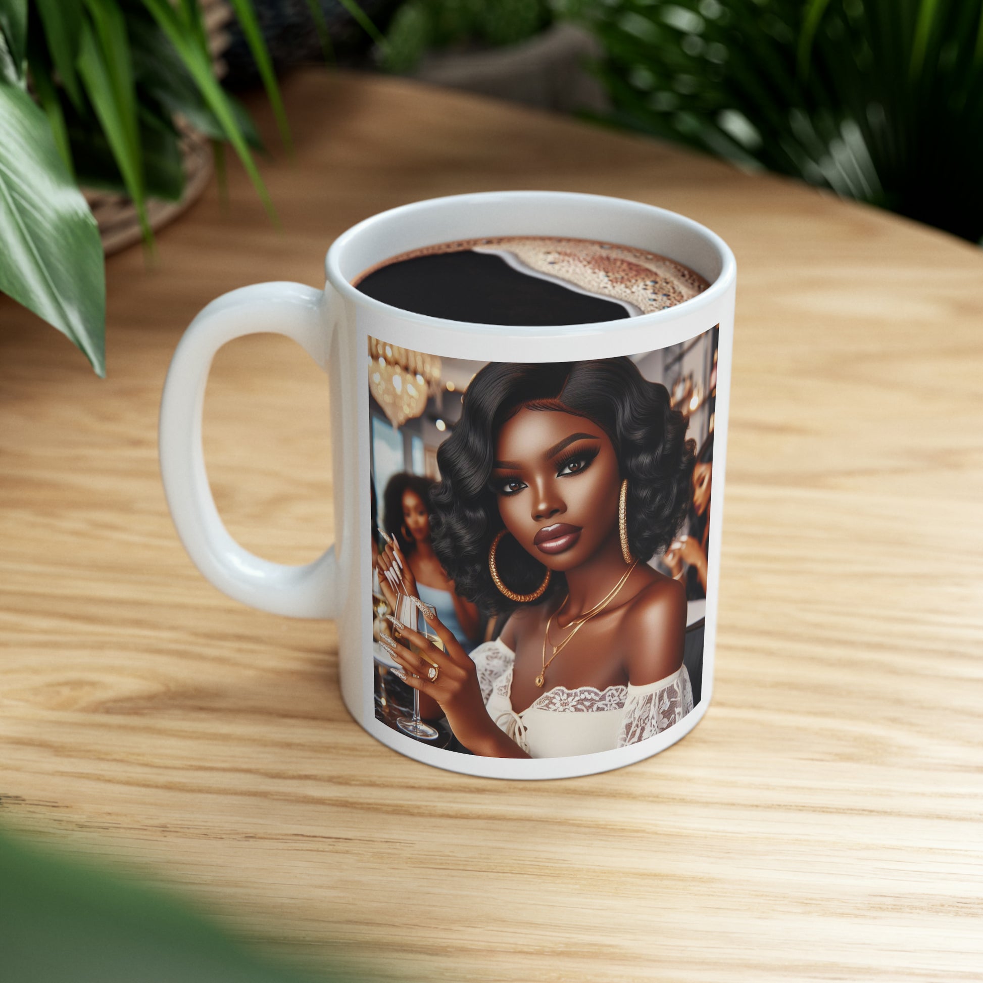 Wine Down Mug Mug Printify