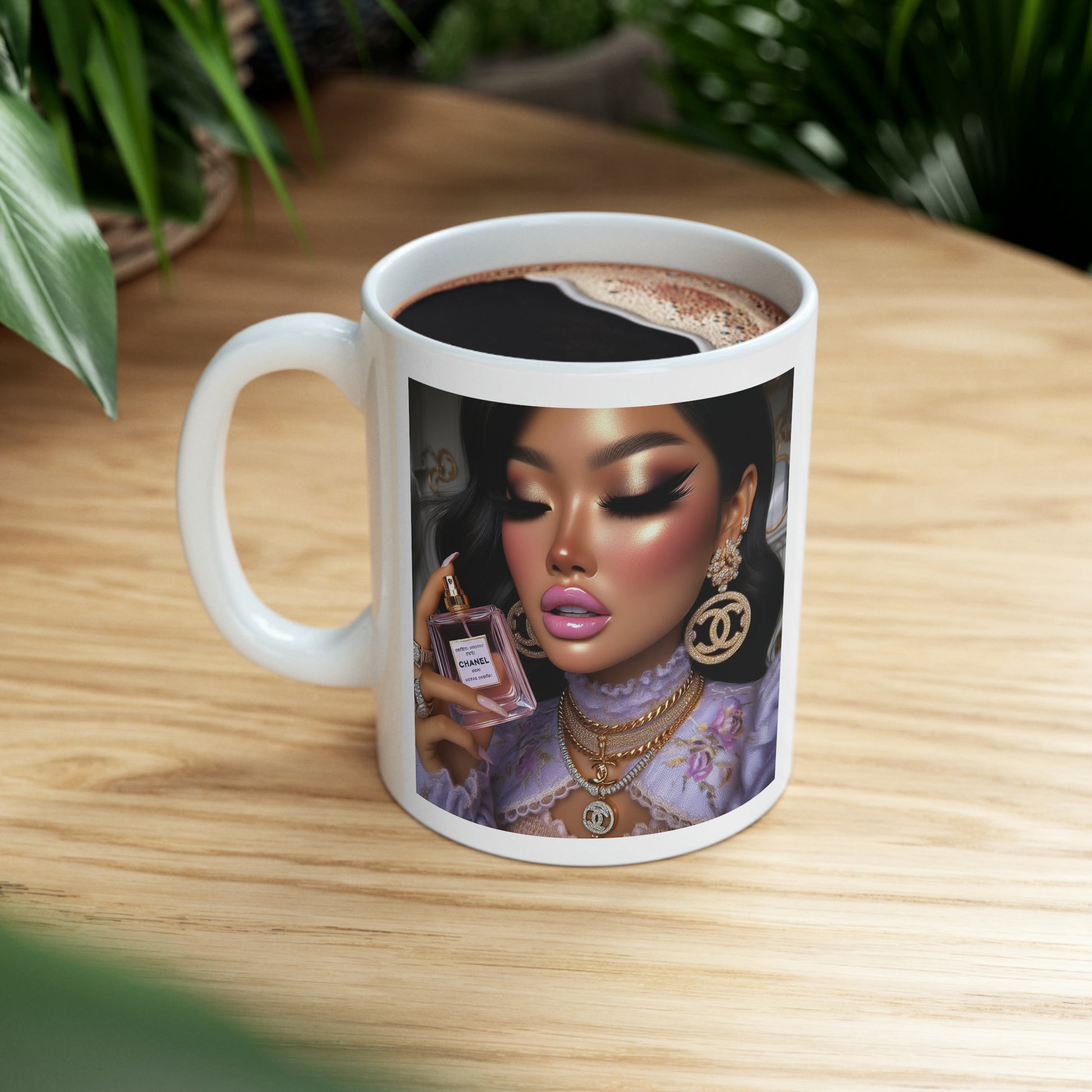 Chanel Please Mug Mug Printify