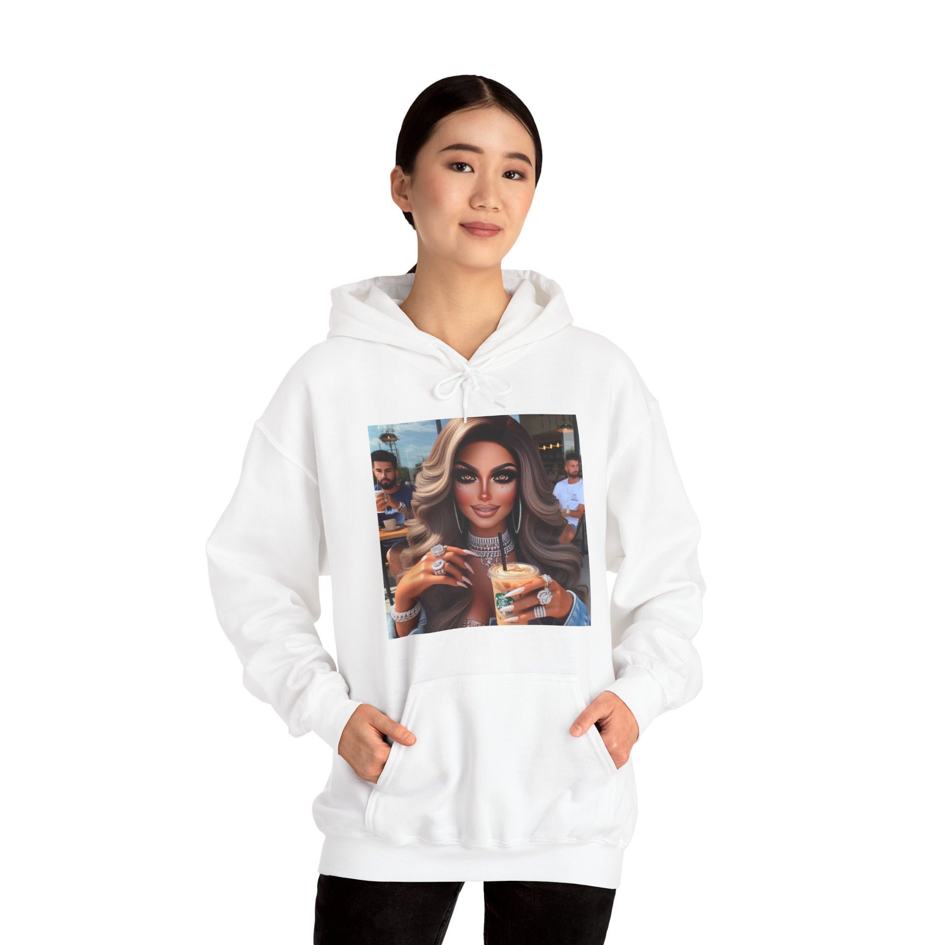 Coffee Beauty Hoodie Hoodie Printify
