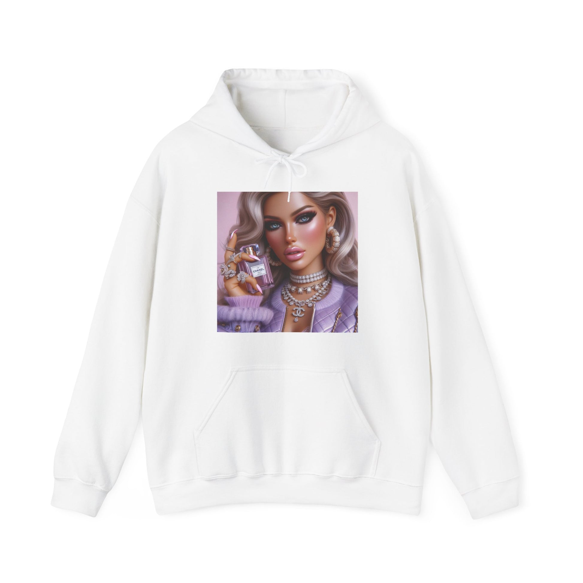 Chanel Please Hoodie Hoodie Printify White S