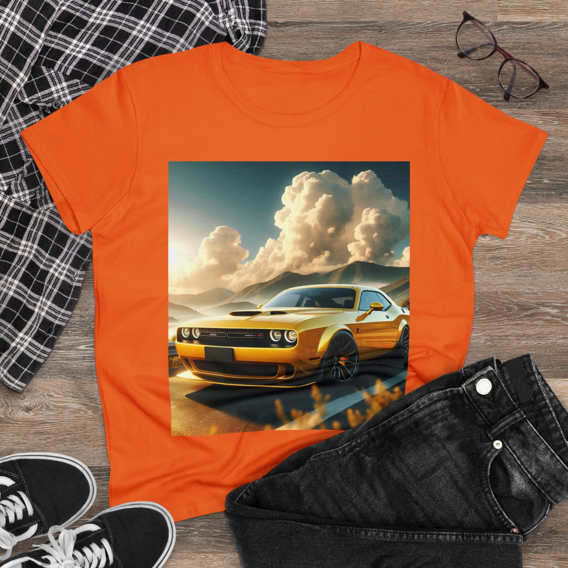 Yellow Challenger T-Shirt T-Shirt Printify