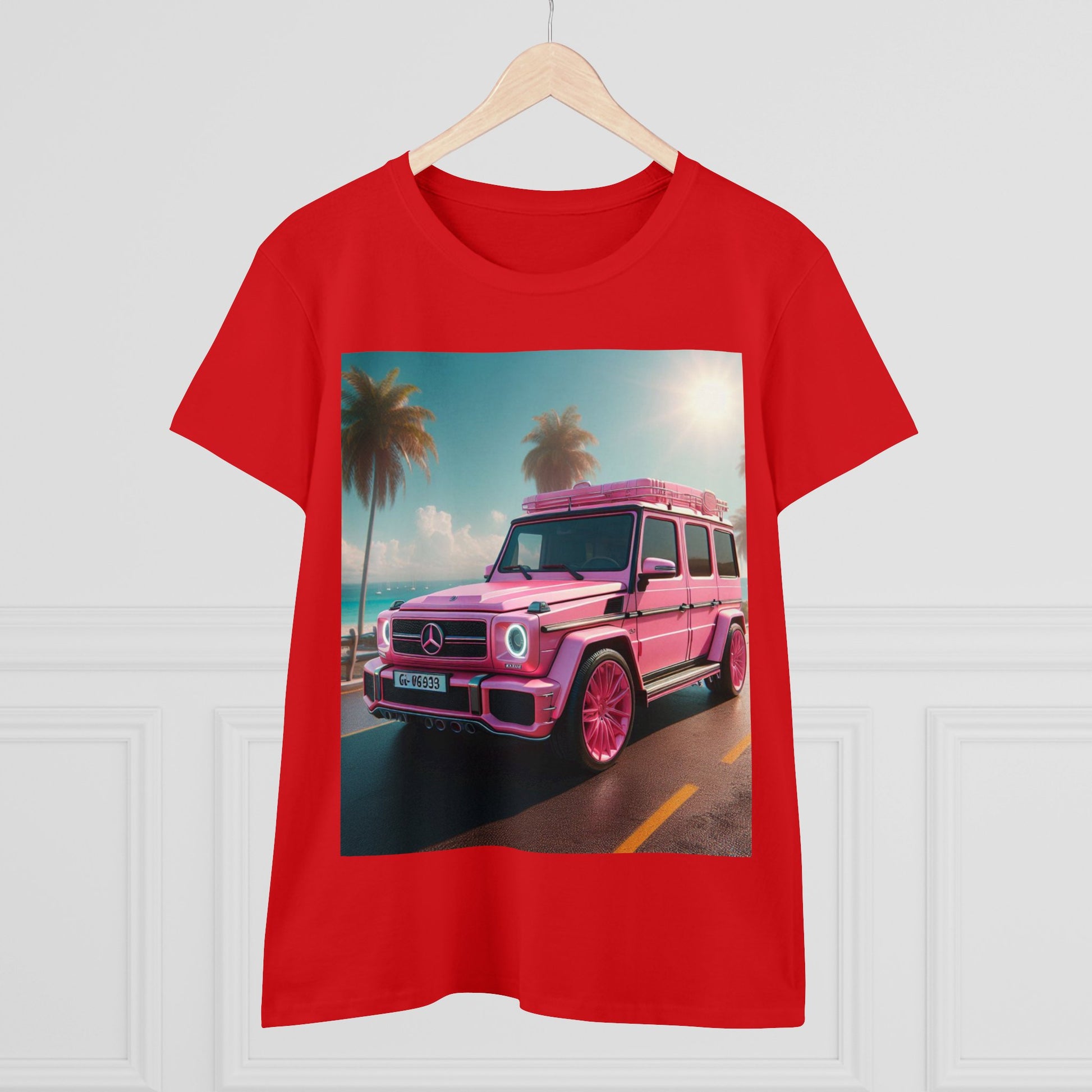 Pink G-Wagon T-Shirt T-Shirt Printify