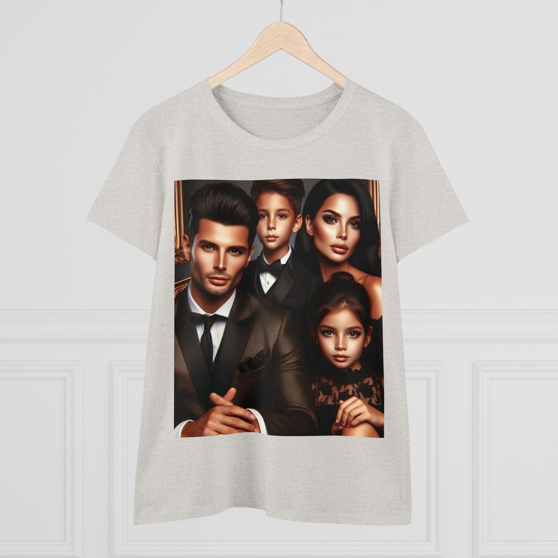 Family Portrait T-Shirt T-Shirt Printify