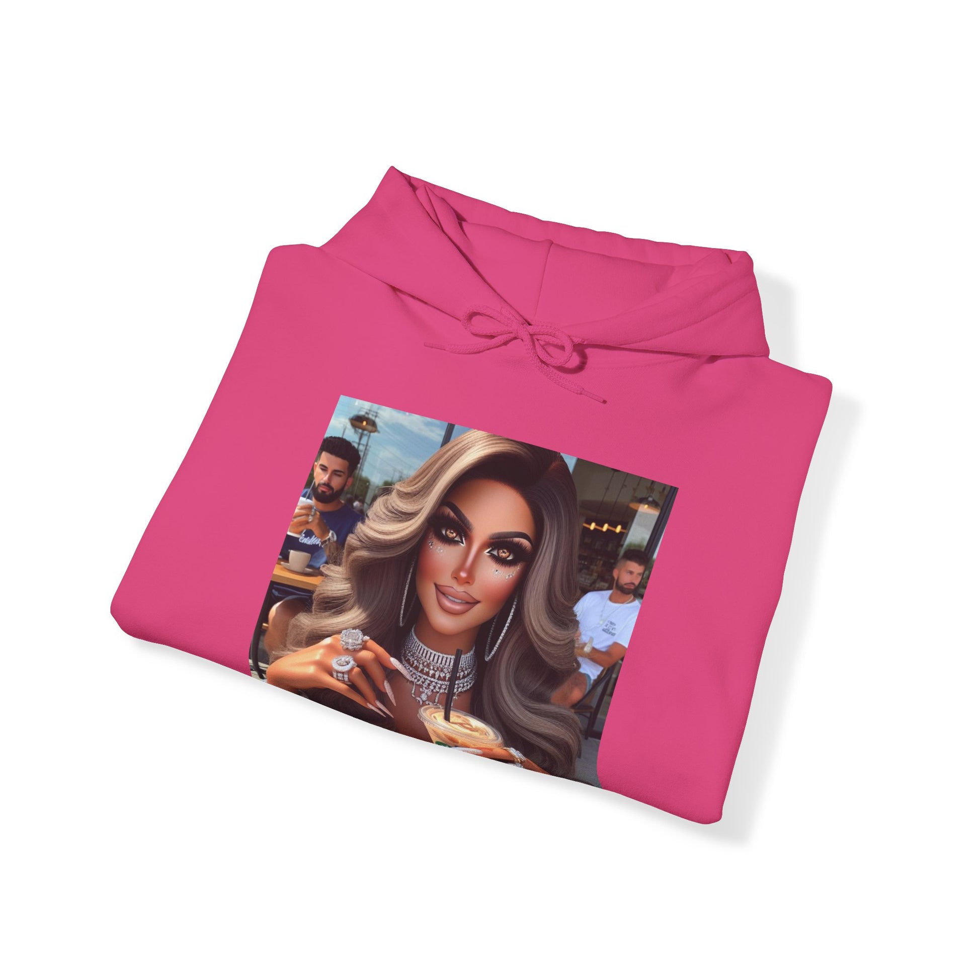 Coffee Beauty Hoodie Hoodie Printify