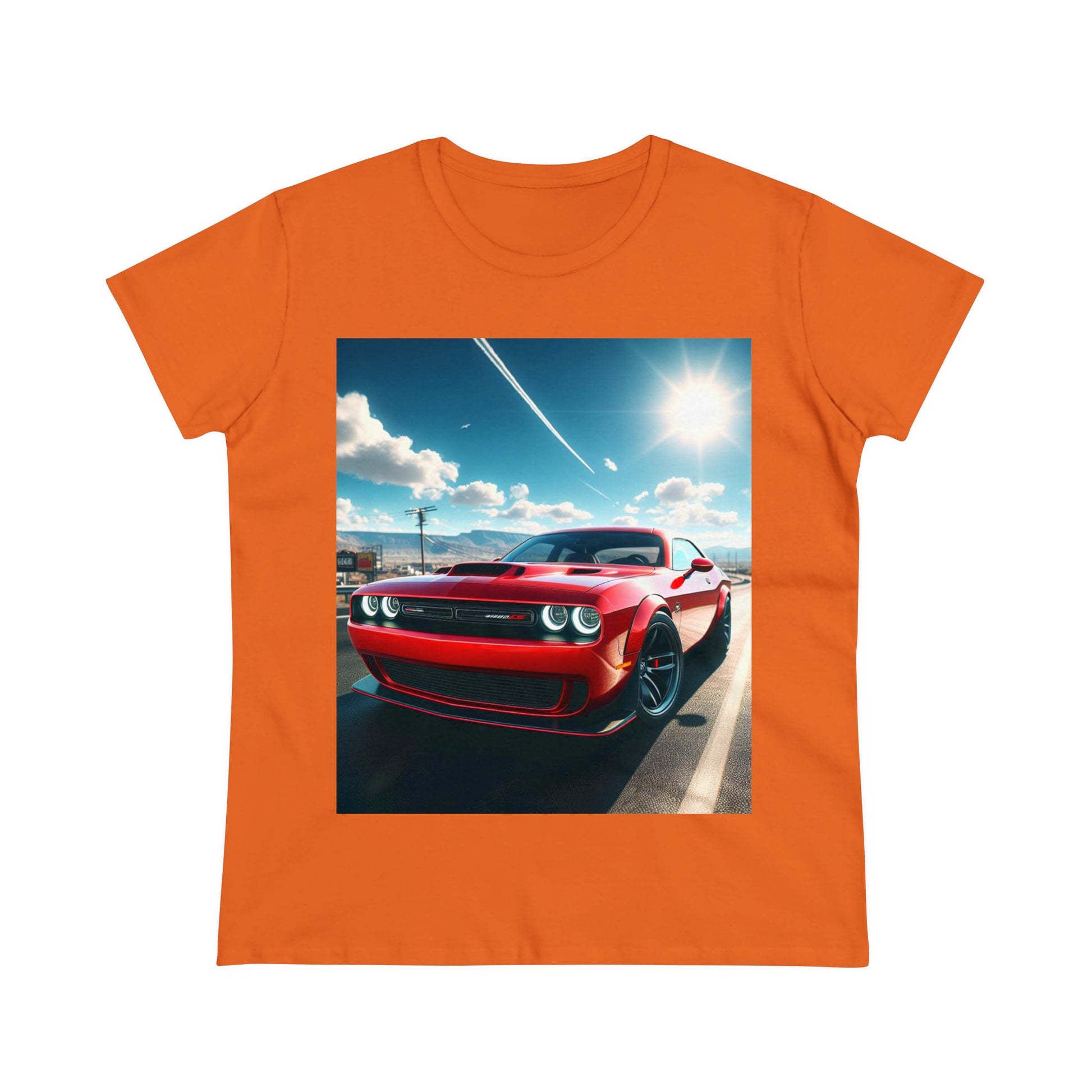 Red Challenger T-Shirt T-Shirt Printify Orange S