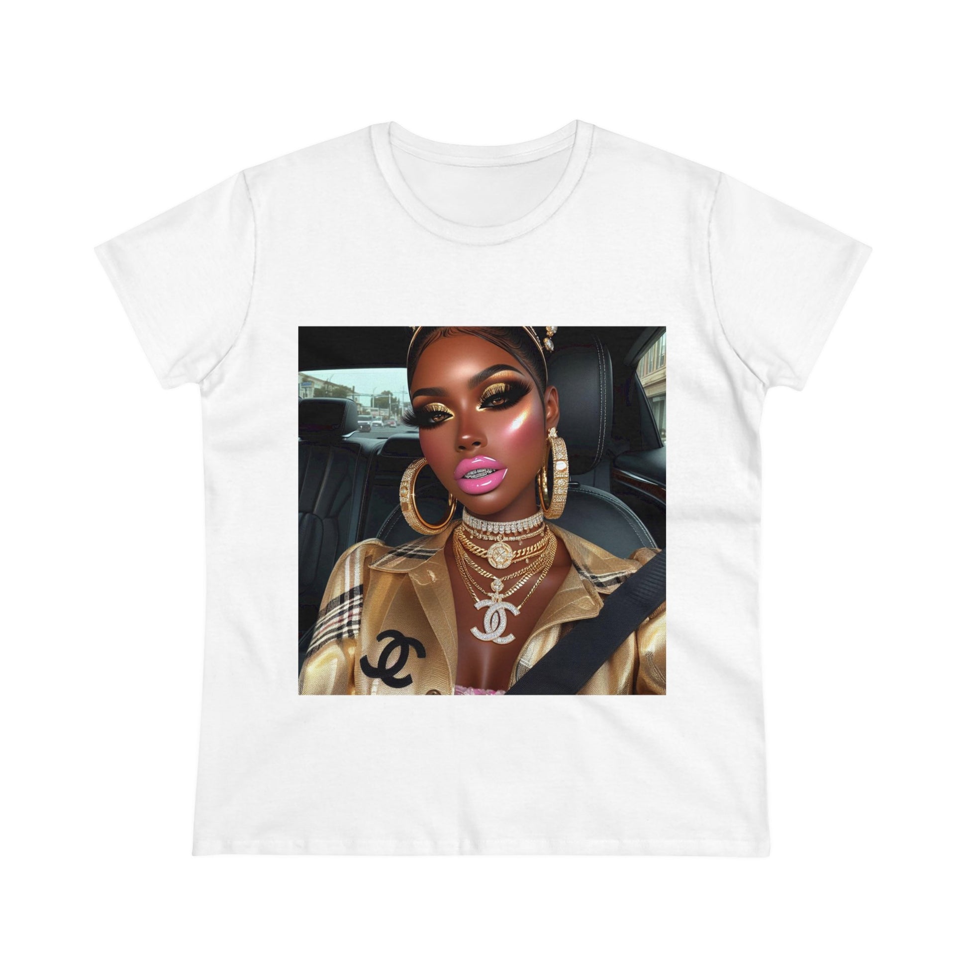 Car Beauty T-Shirt T-Shirt Printify White S