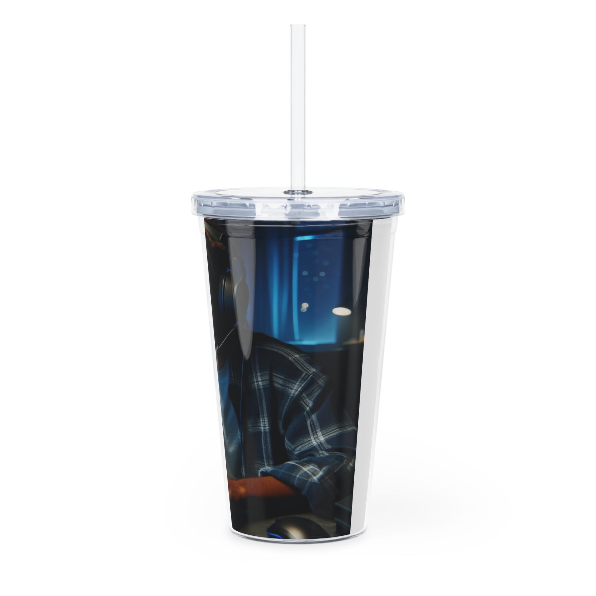 Game Time Tumbler with Straw Mug Printify