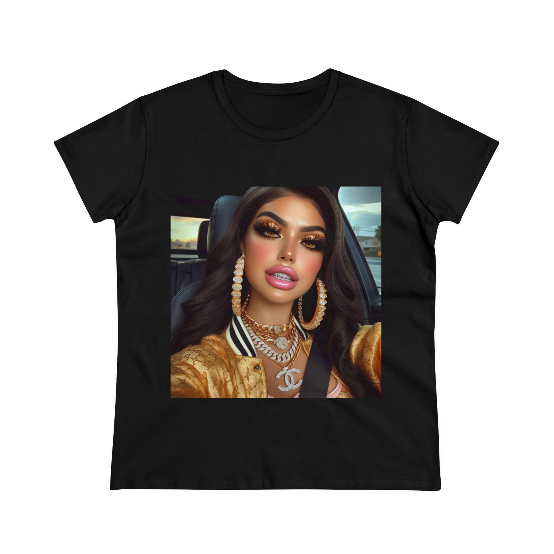 Car Beauty T-Shirt T-Shirt Printify Black S