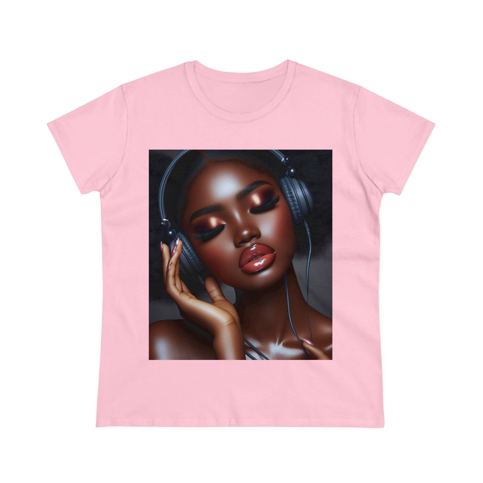 Music Vibes T-Shirt T-Shirt Printify Light Pink S