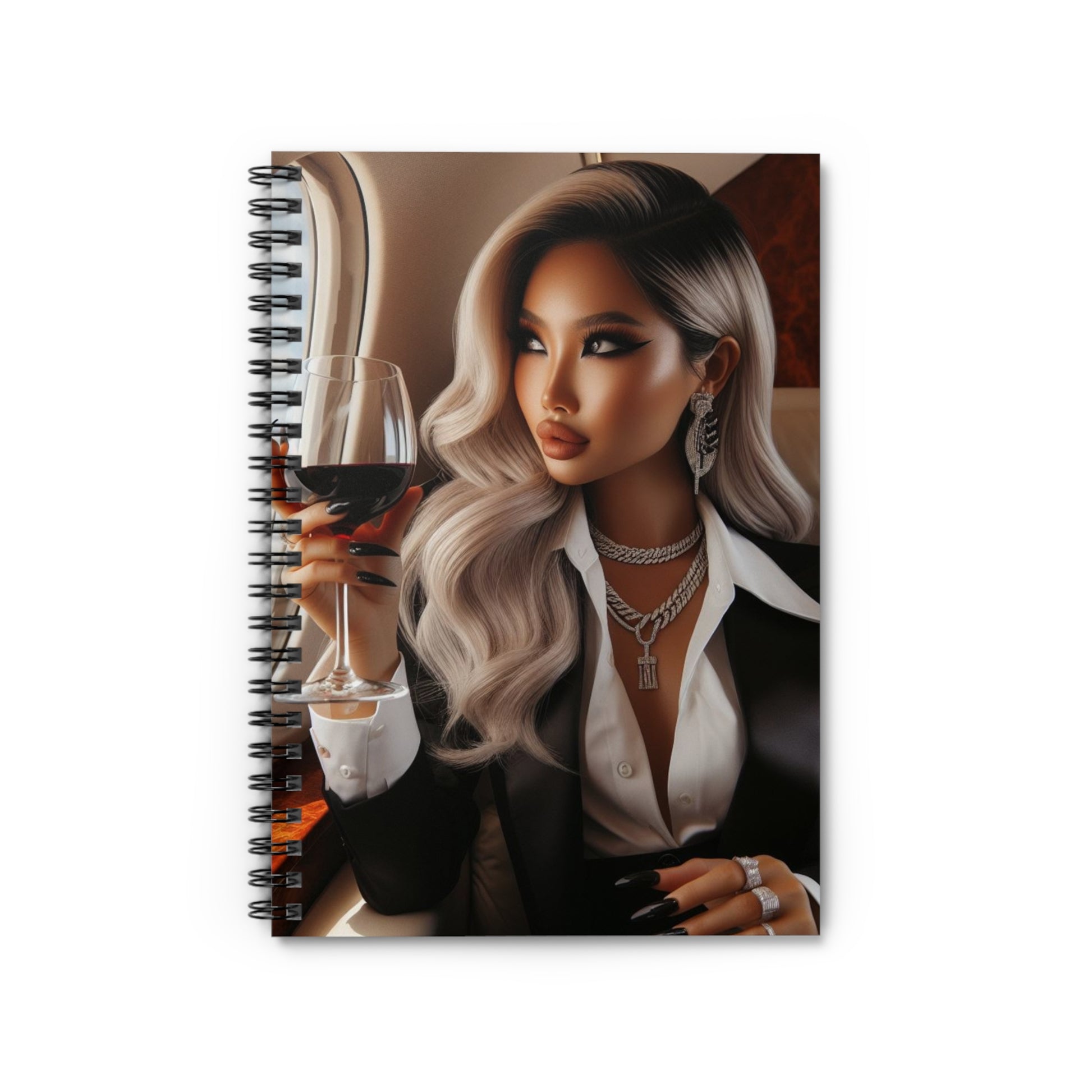 Private Business Spiral Notebook Paper products Printify One Size