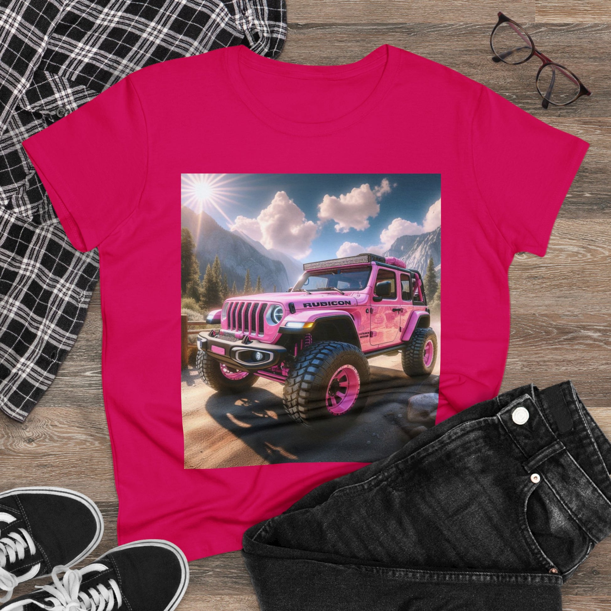 Pink Rubicon T-Shirt T-Shirt Printify