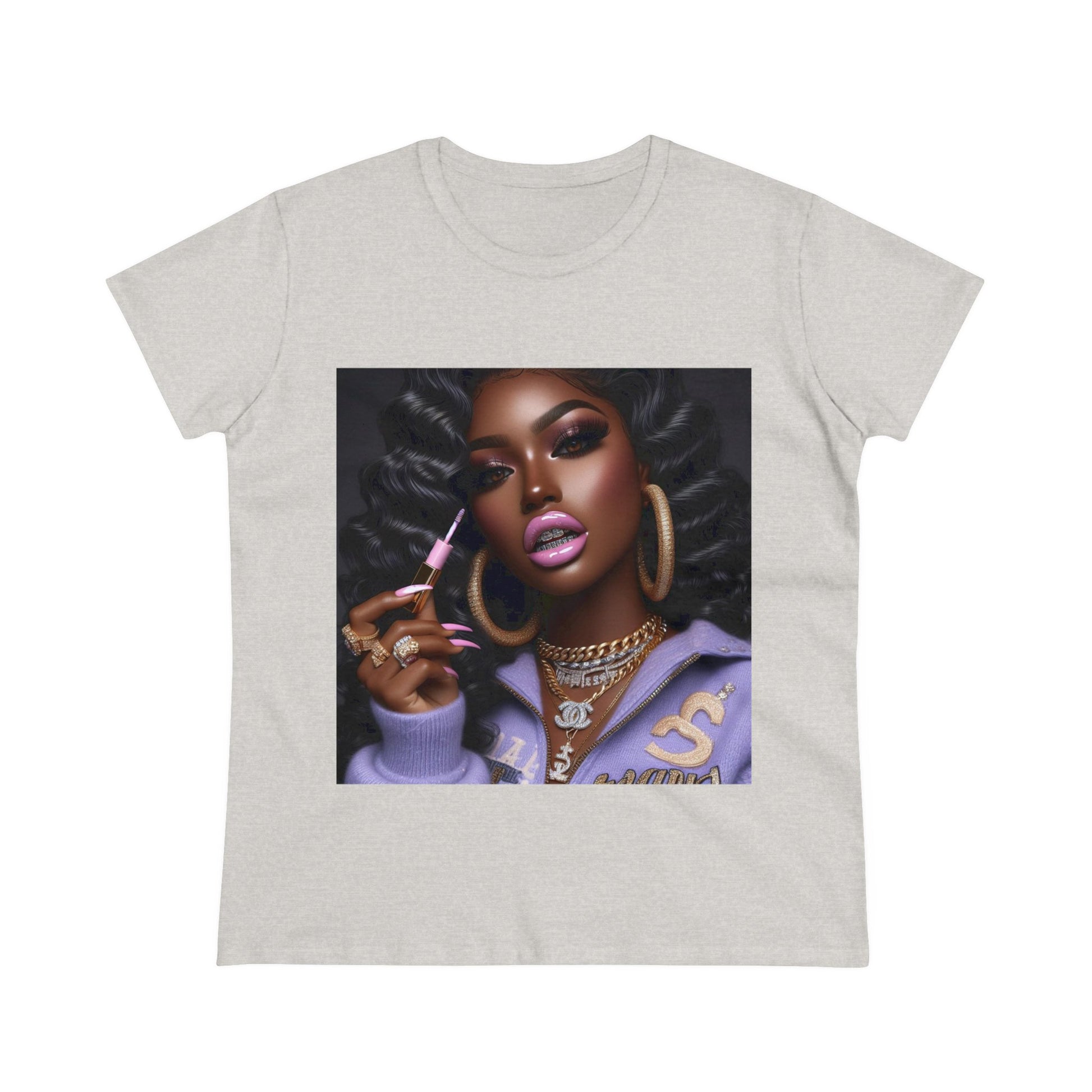 Gloss Up T-Shirt T-Shirt Printify Ash S