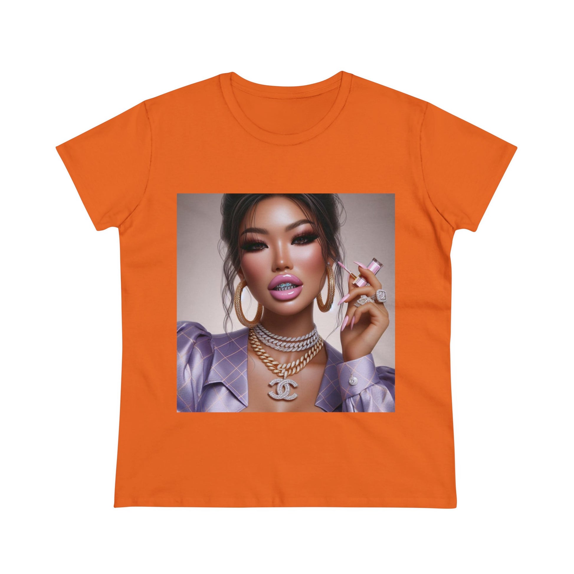 Gloss Up T-Shirt T-Shirt Printify Orange S