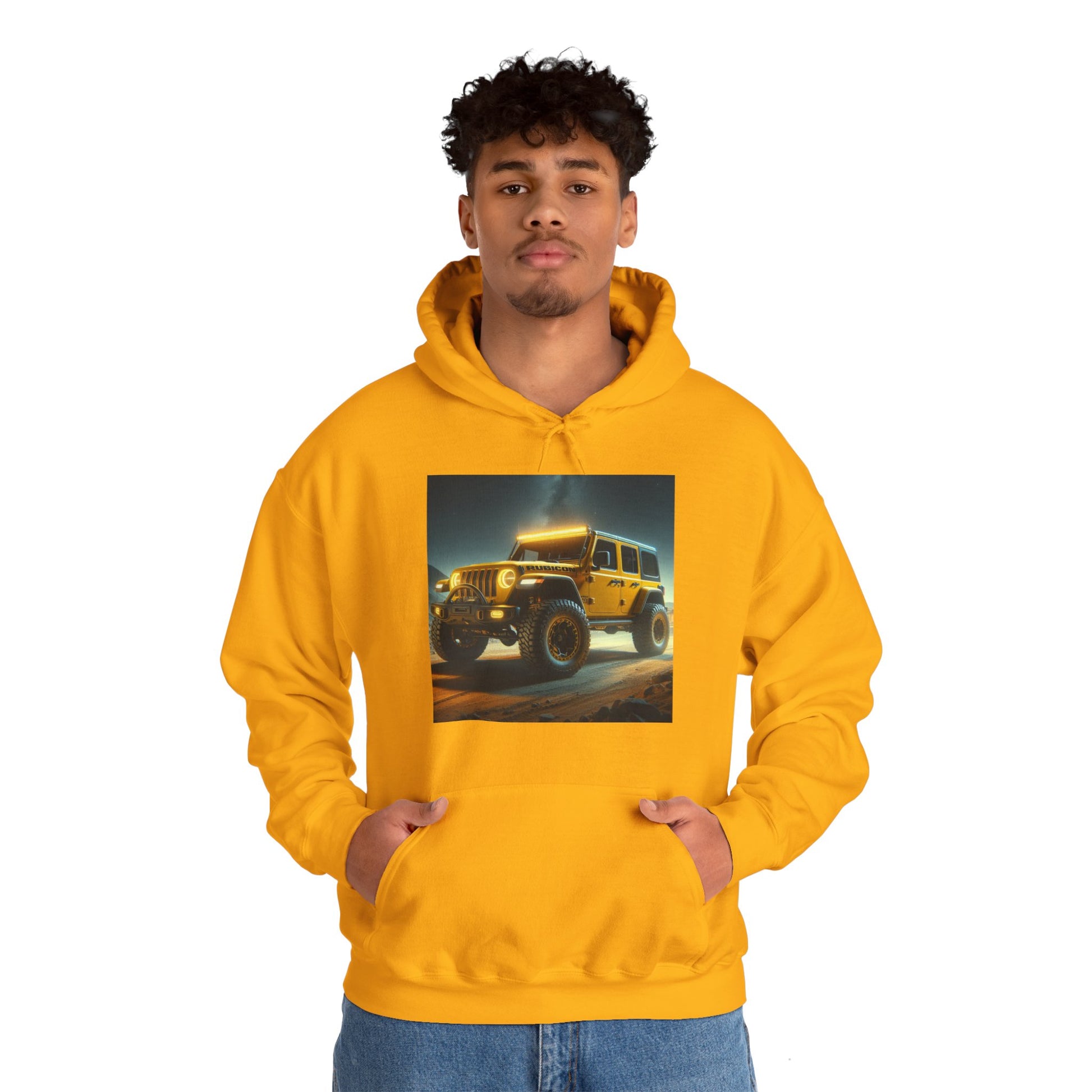 Yellow Rubicon Hoodie Hoodie Printify