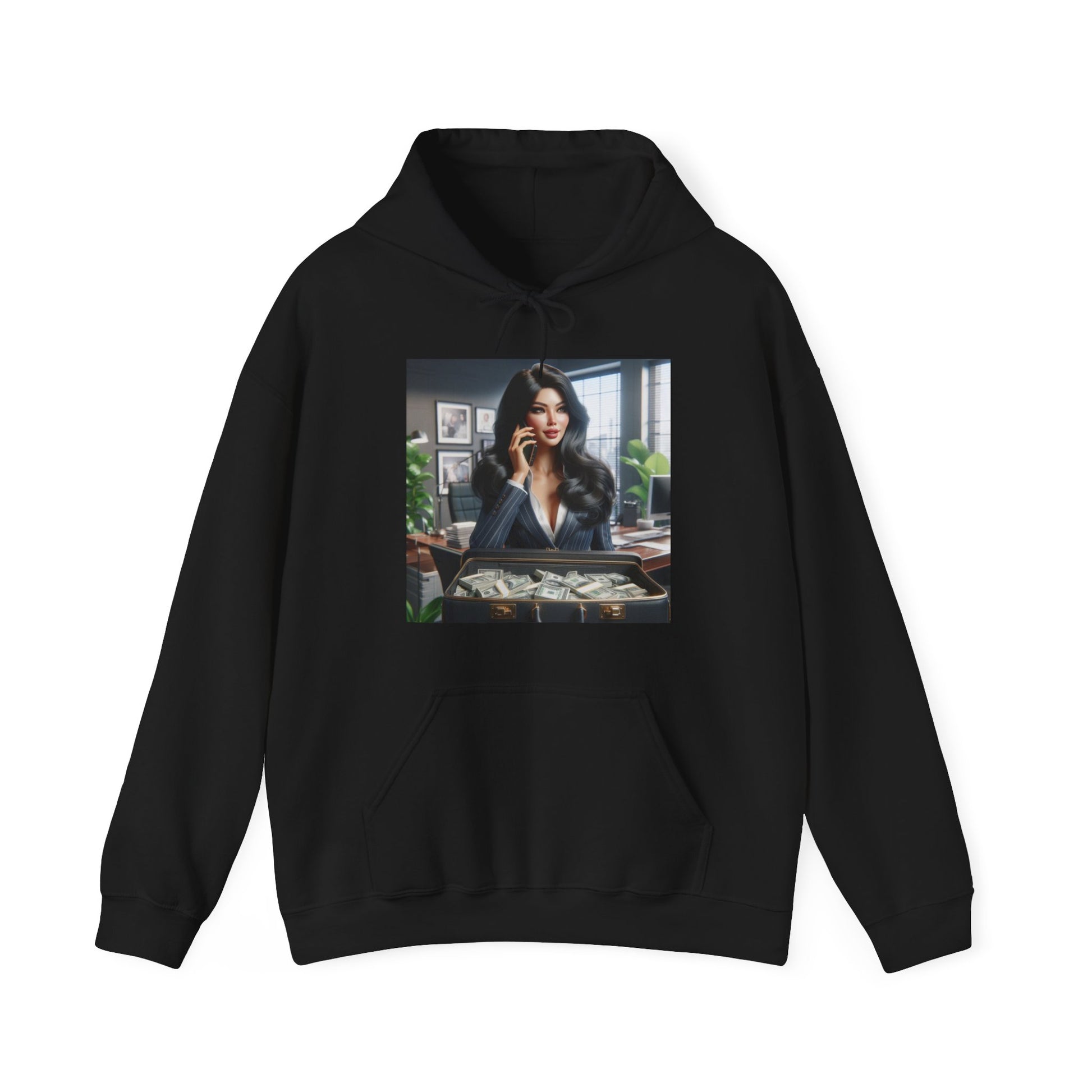 Business Deal Hoodie Hoodie Printify Black S