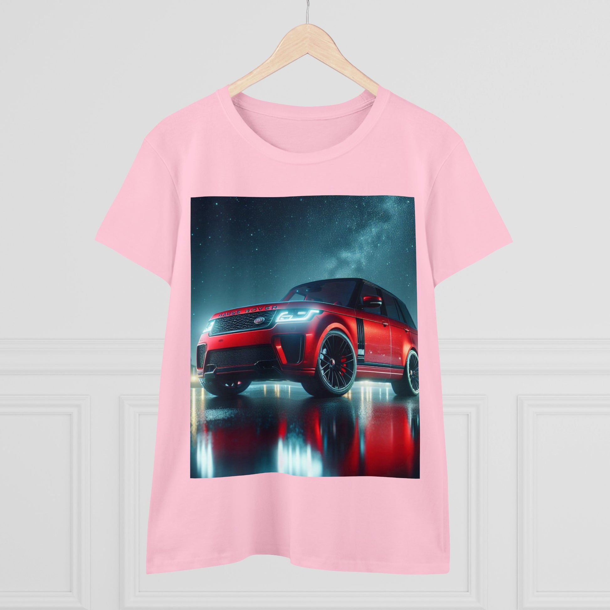 Red Range Rover T-Shirt T-Shirt Printify