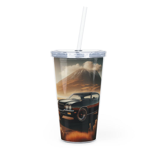 1972 Buick Gran Sport Tumbler with Straw Mug Printify 20oz Transparent