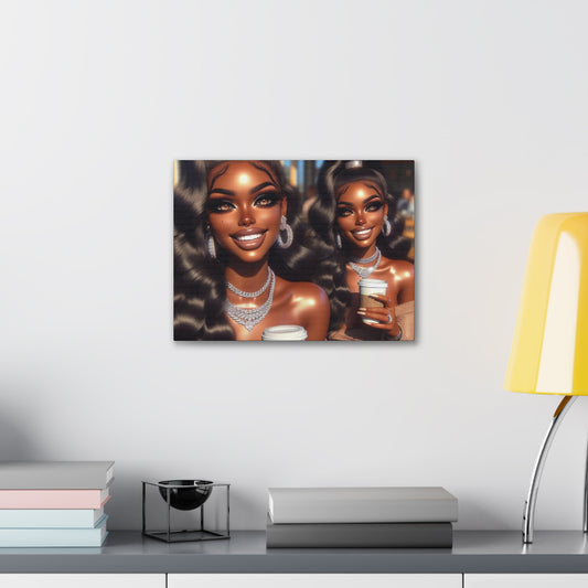 Twinning Canvas Canvas Printify 16″ x 12″ (Horizontal) 0.75''