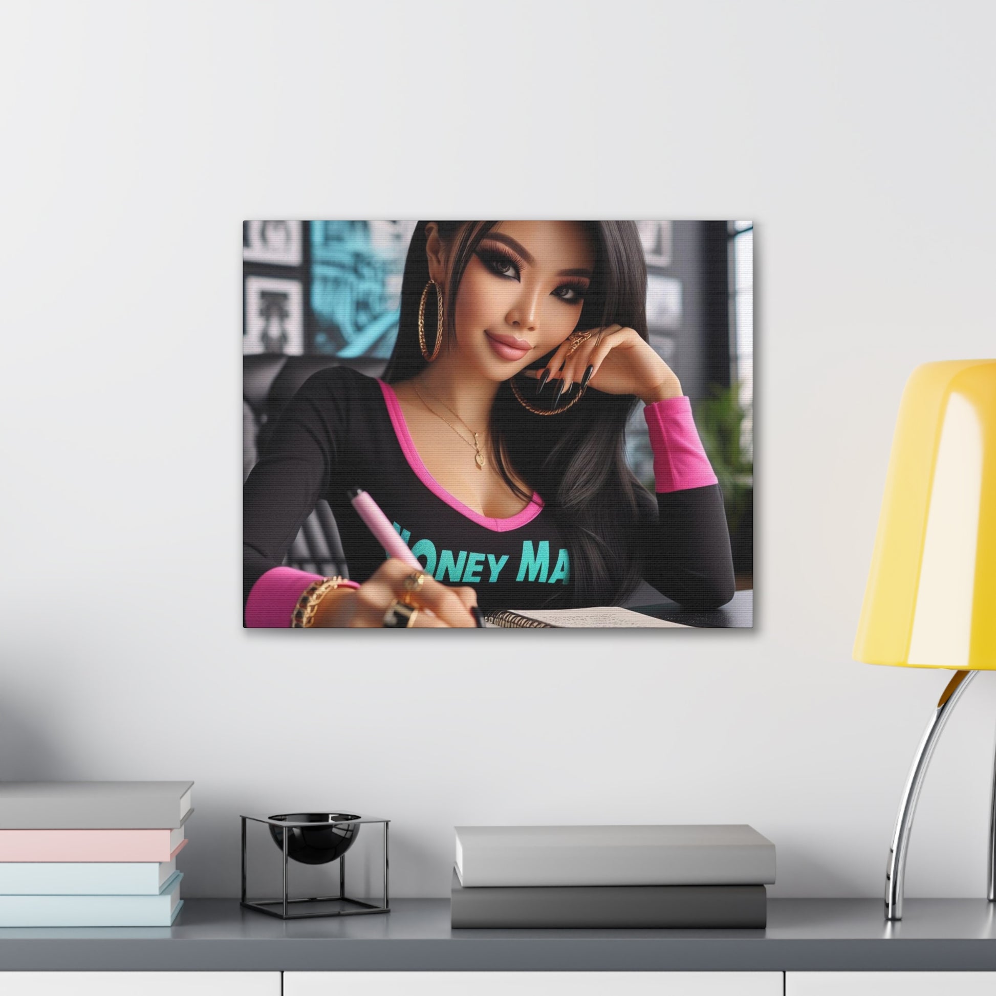 Money Maker Canvas Canvas Printify 20″ x 16″ (Horizontal) 0.75''