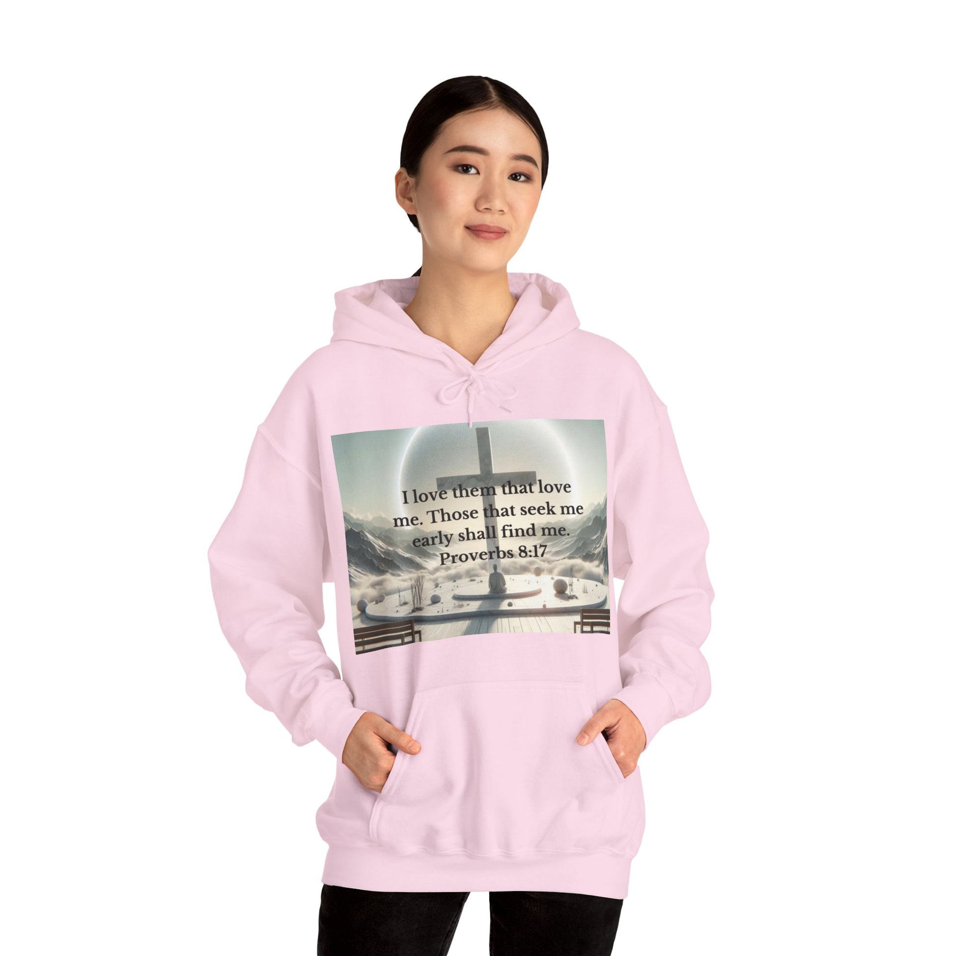 Proverbs 8:17 Hoodie Hoodie Printify