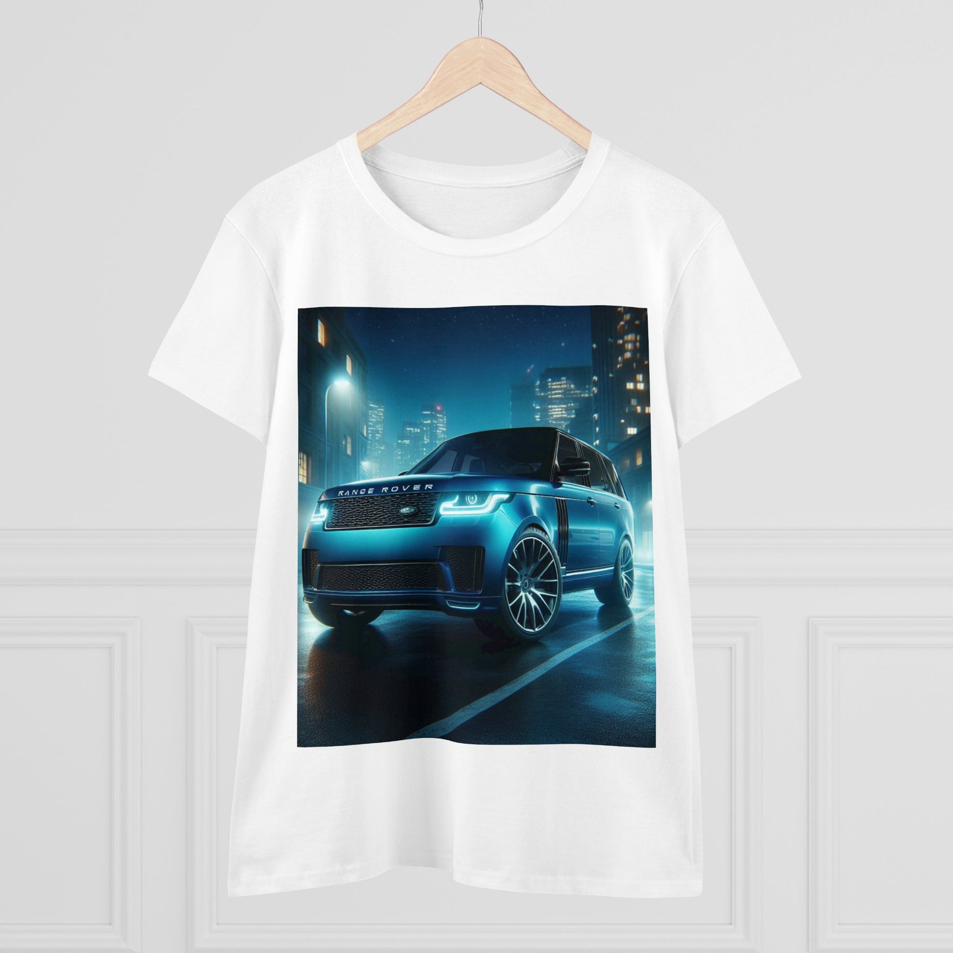 Blue Range Rover T-Shirt T-Shirt Printify